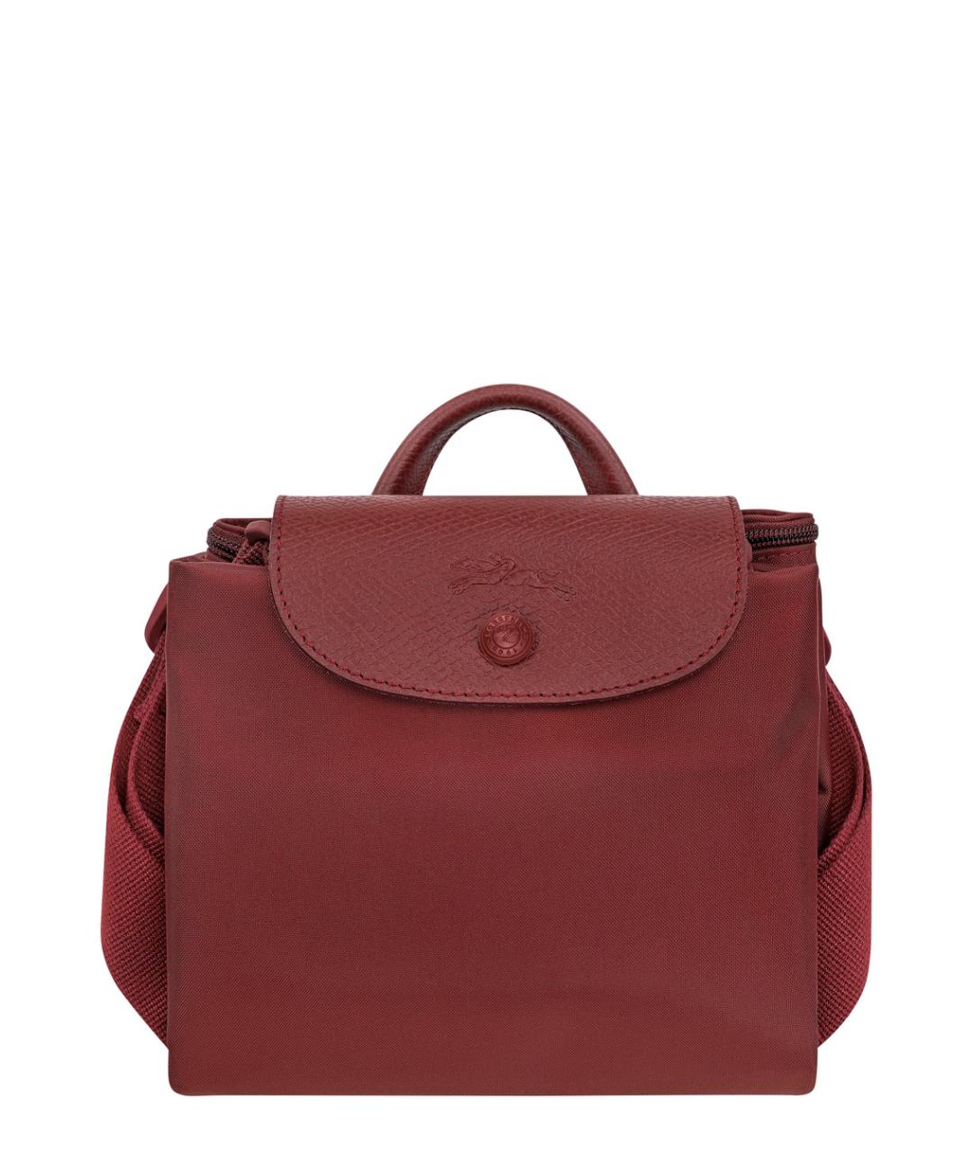 LONGCHAMP Бордовый синтетический рюкзак, фото 3