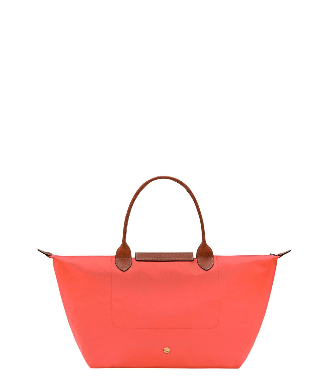 LONGCHAMP Красная тканевая сумка через плечо, фото 2