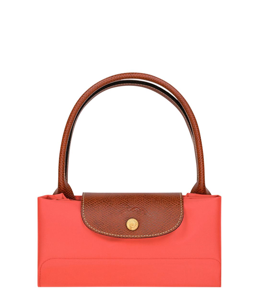LONGCHAMP Красная тканевая сумка через плечо, фото 3