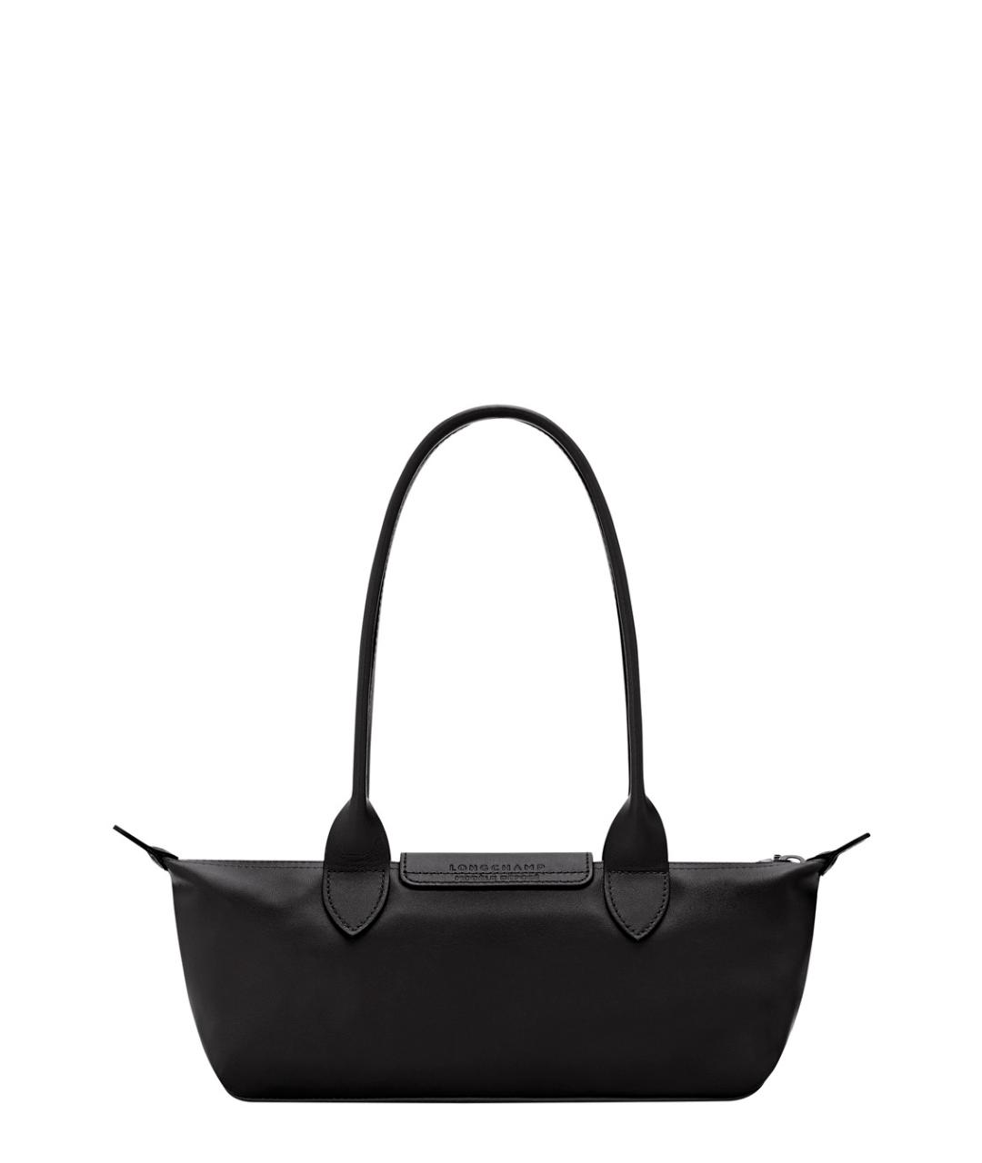 LONGCHAMP Черная тканевая сумка через плечо, фото 2