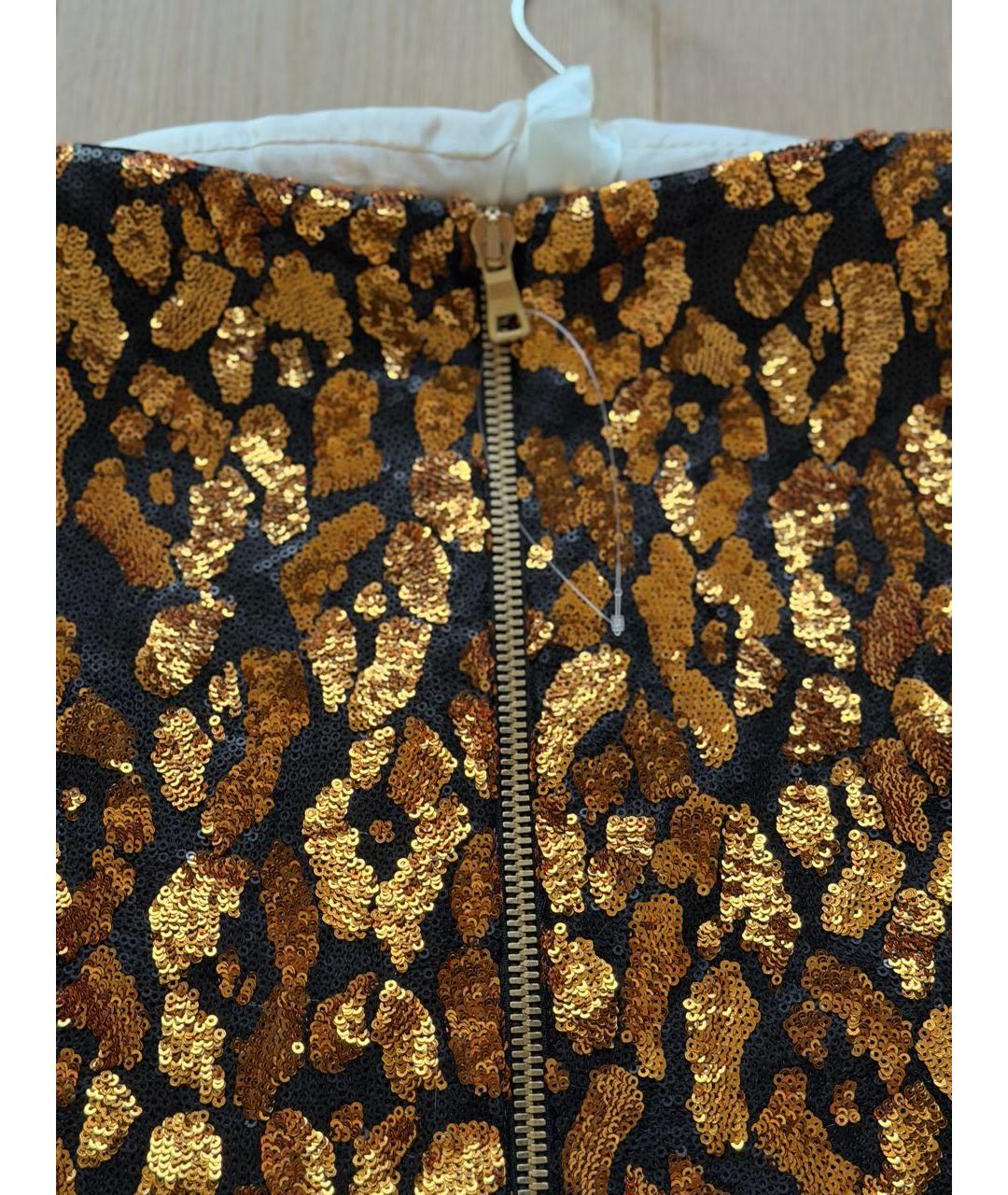 BALMAIN Мульти полиэстеровое коктейльное платье, фото 4