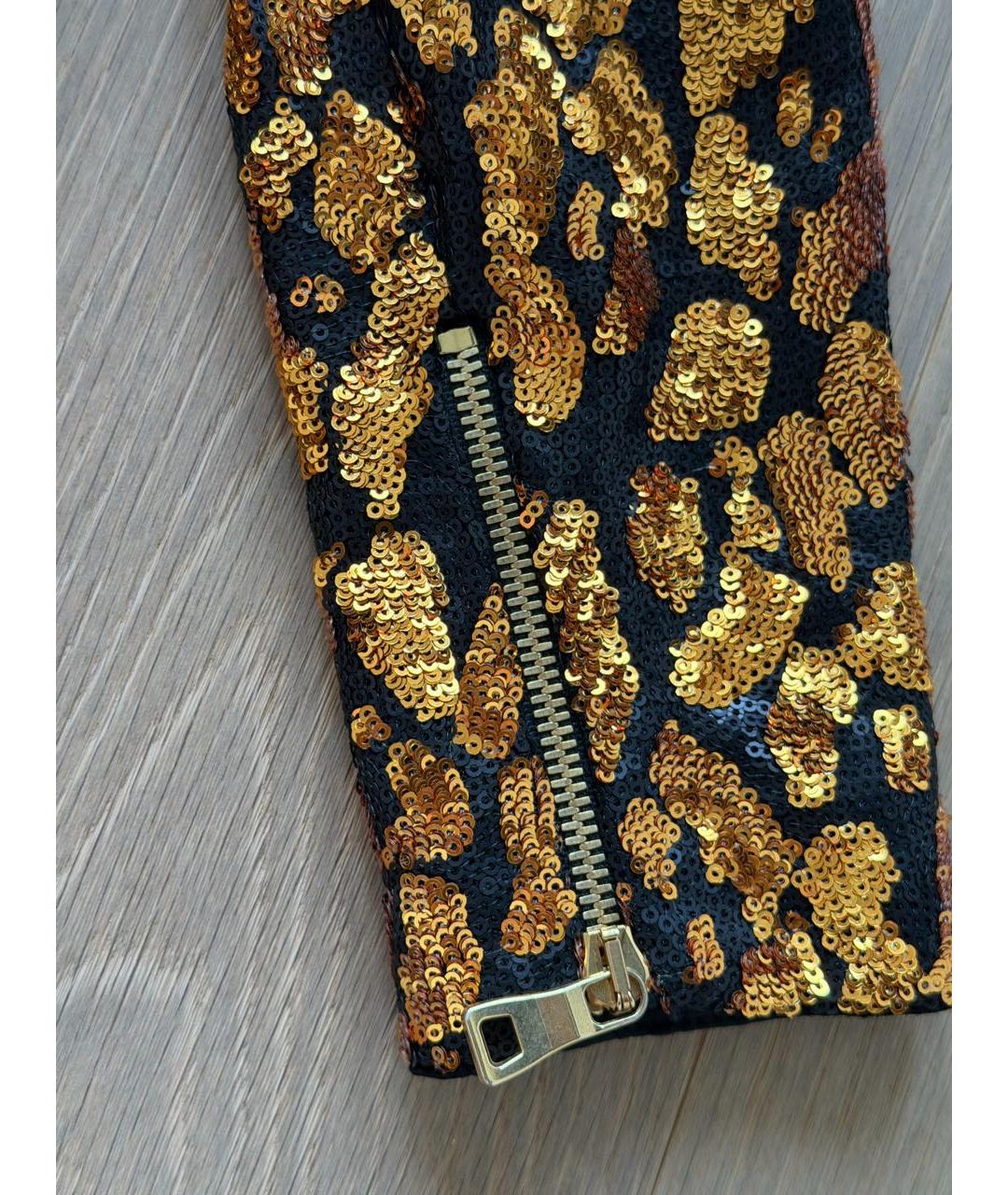 BALMAIN Мульти полиэстеровое коктейльное платье, фото 5