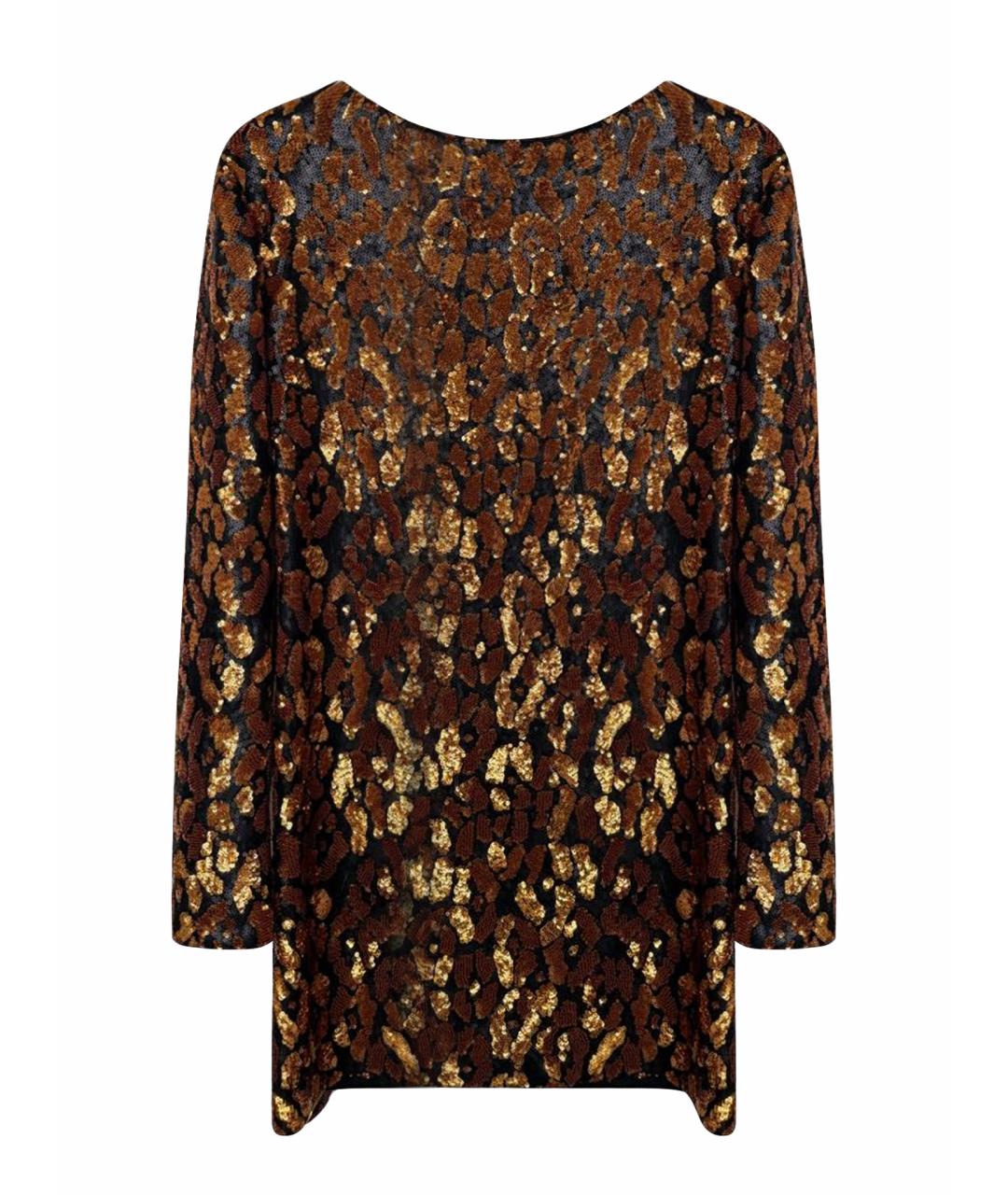 BALMAIN Мульти полиэстеровое коктейльное платье, фото 1
