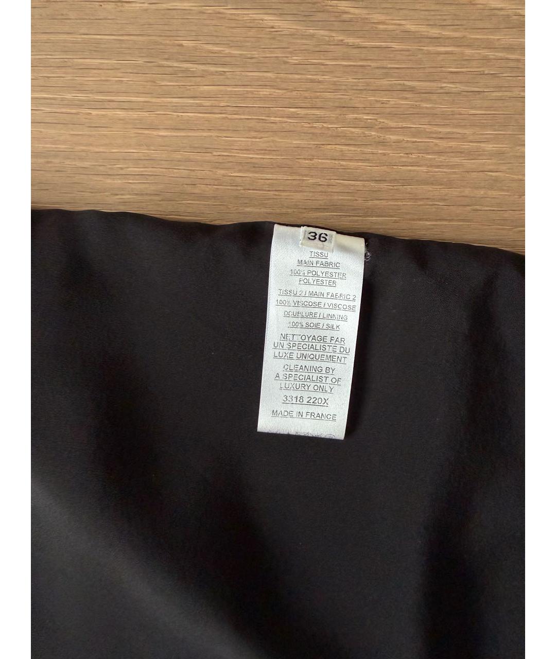 BALMAIN Мульти полиэстеровое коктейльное платье, фото 7