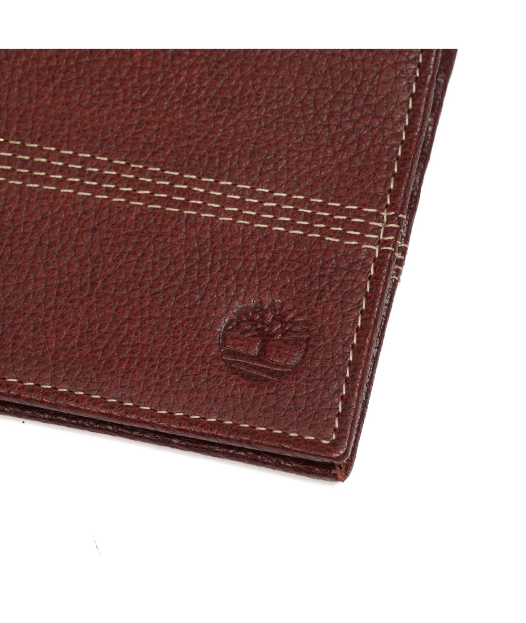 TIMBERLAND Коричневый кожаный кошелек, фото 3