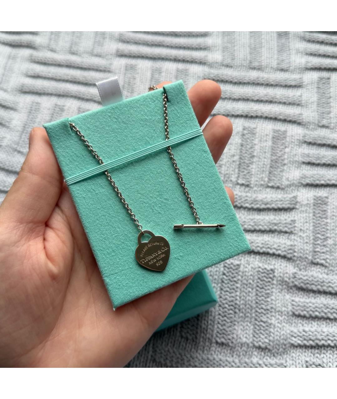 TIFFANY&CO Серебряное серебряное колье, фото 4