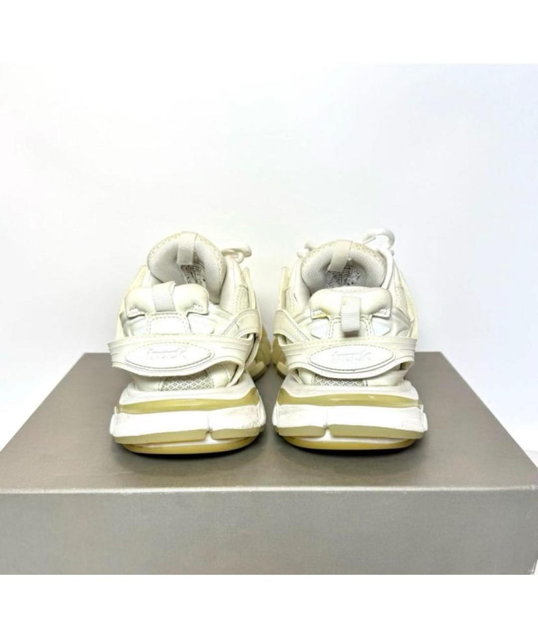 BALENCIAGA Белые кроссовки, фото 3
