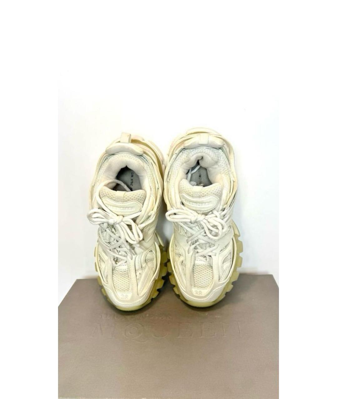 BALENCIAGA Белые кроссовки, фото 2