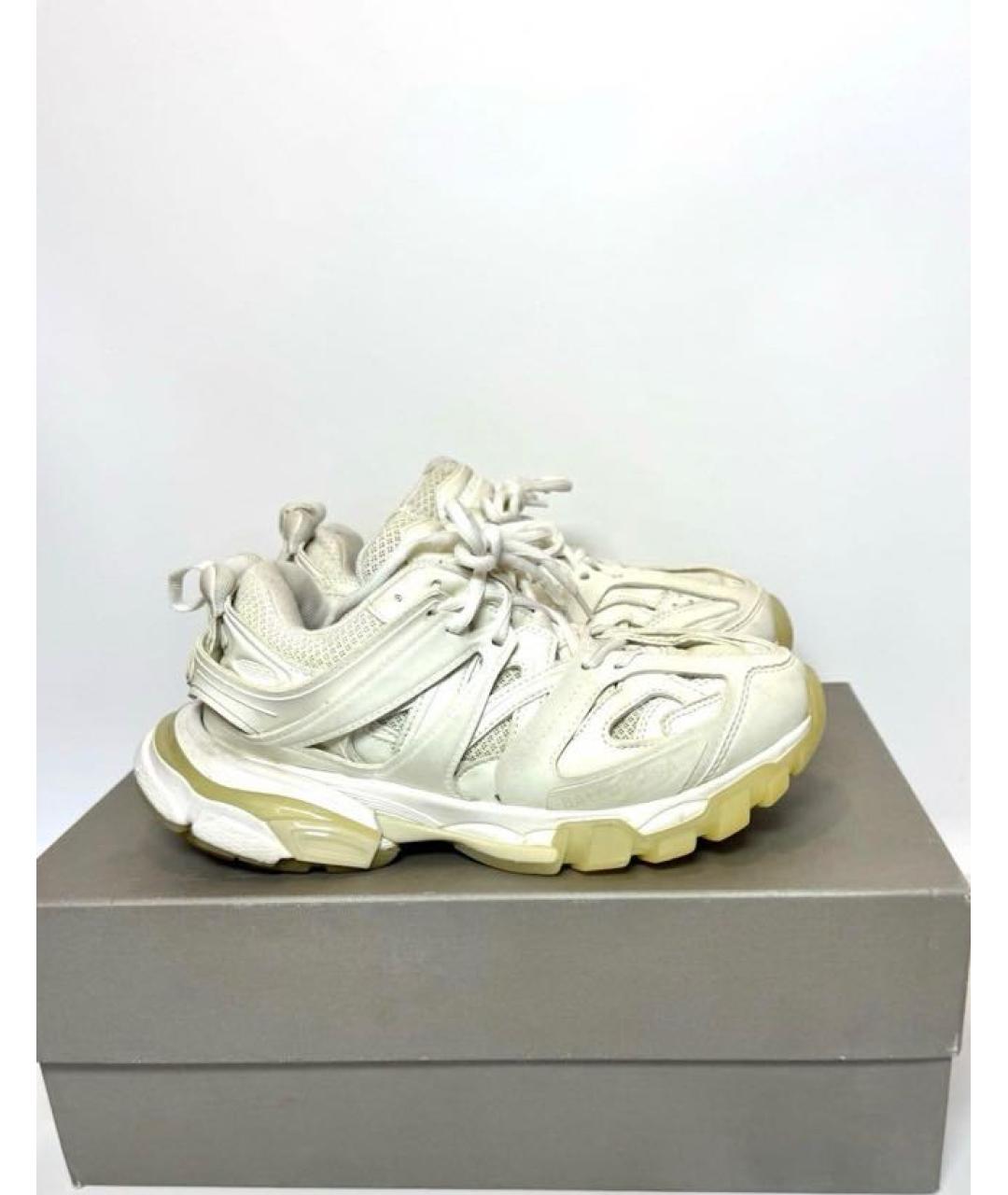 BALENCIAGA Белые кроссовки, фото 6