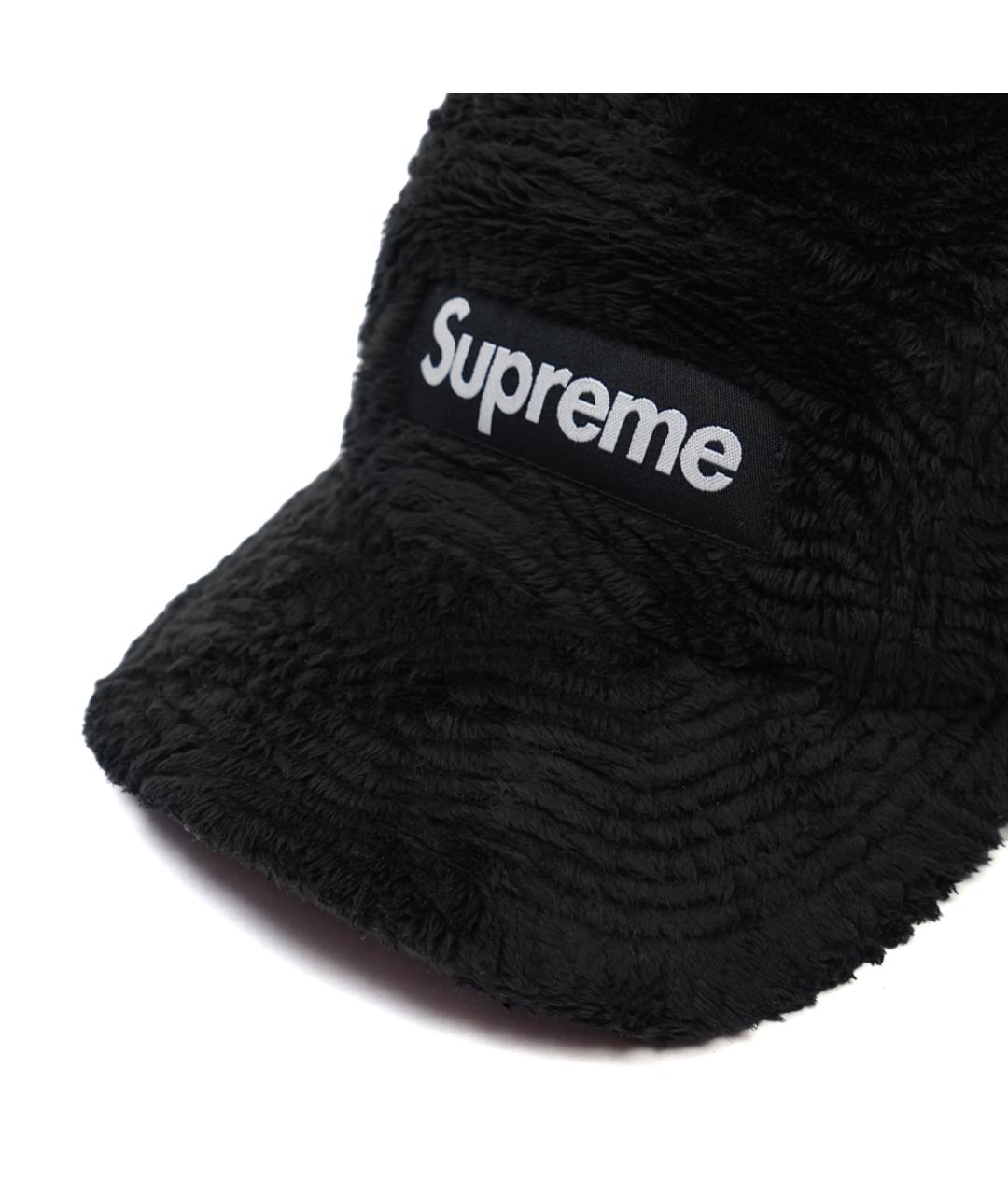 SUPREME Черная синтетическая кепка/бейсболка, фото 2