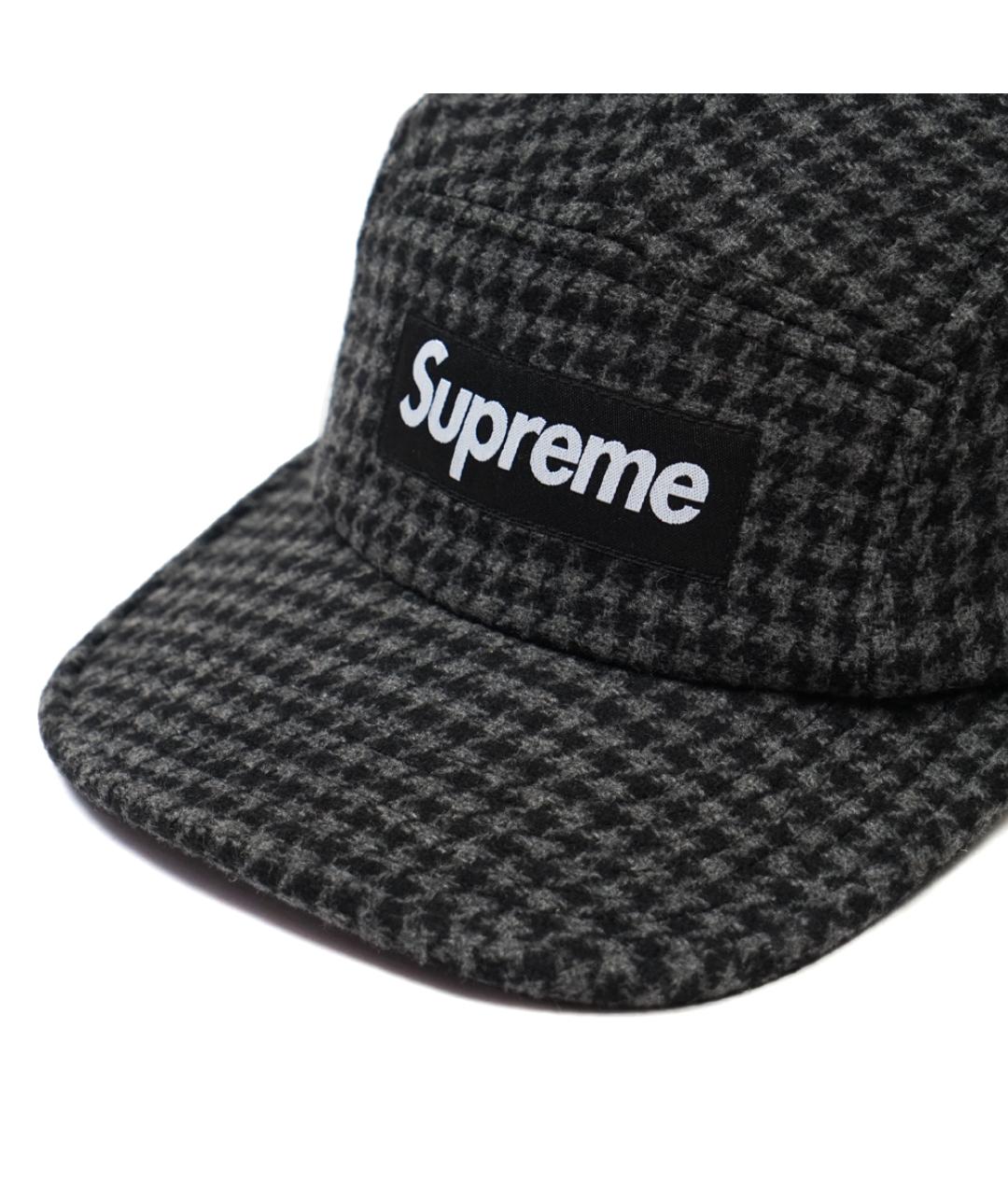 SUPREME Серая шерстяная кепка/бейсболка, фото 2