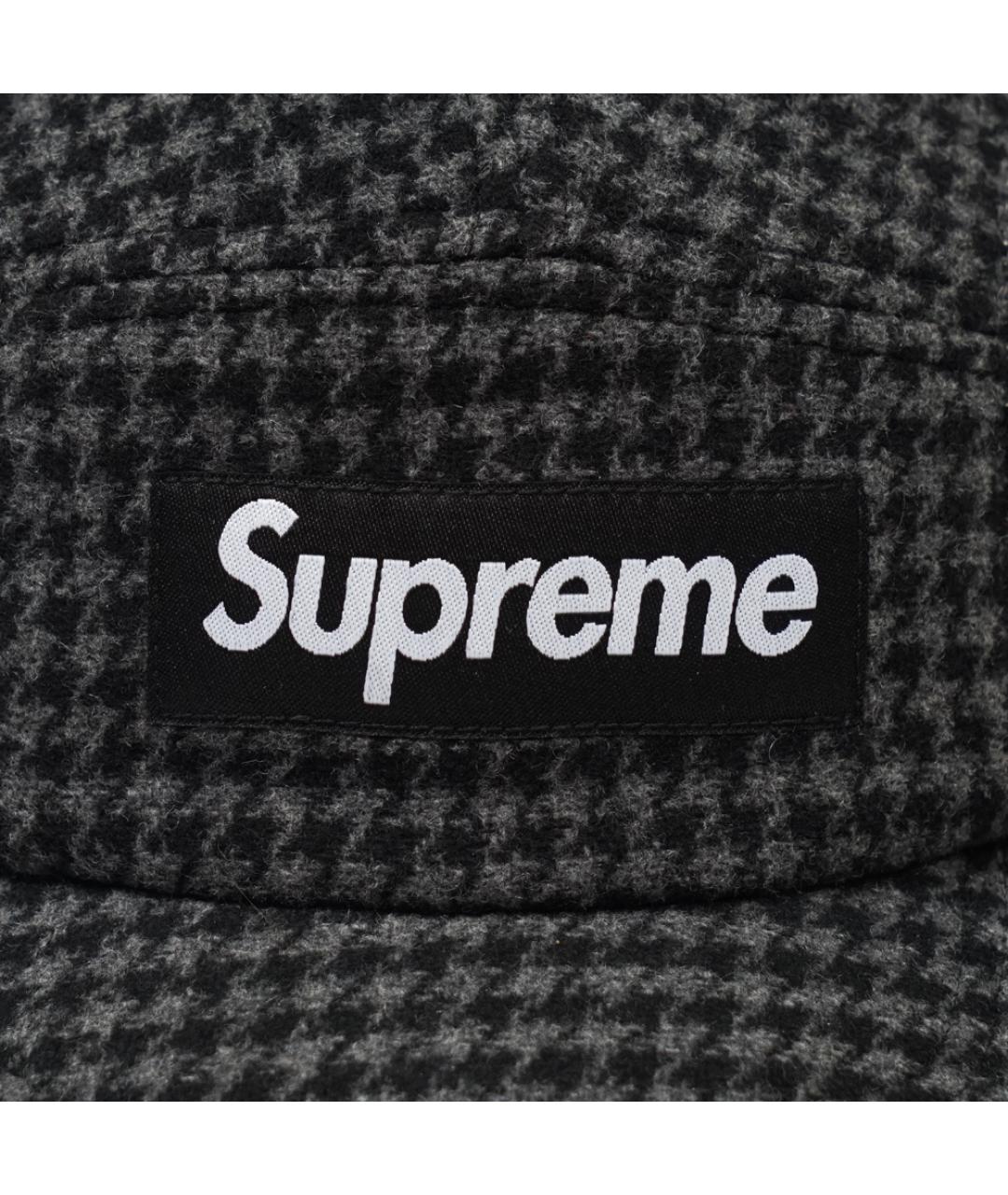 SUPREME Серая шерстяная кепка/бейсболка, фото 3