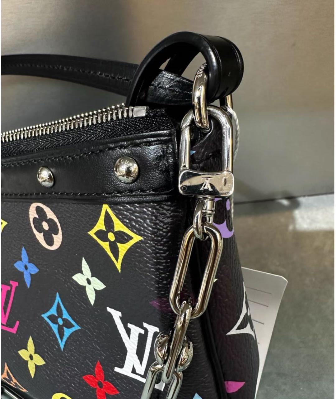 LOUIS VUITTON Черная сумка через плечо, фото 4
