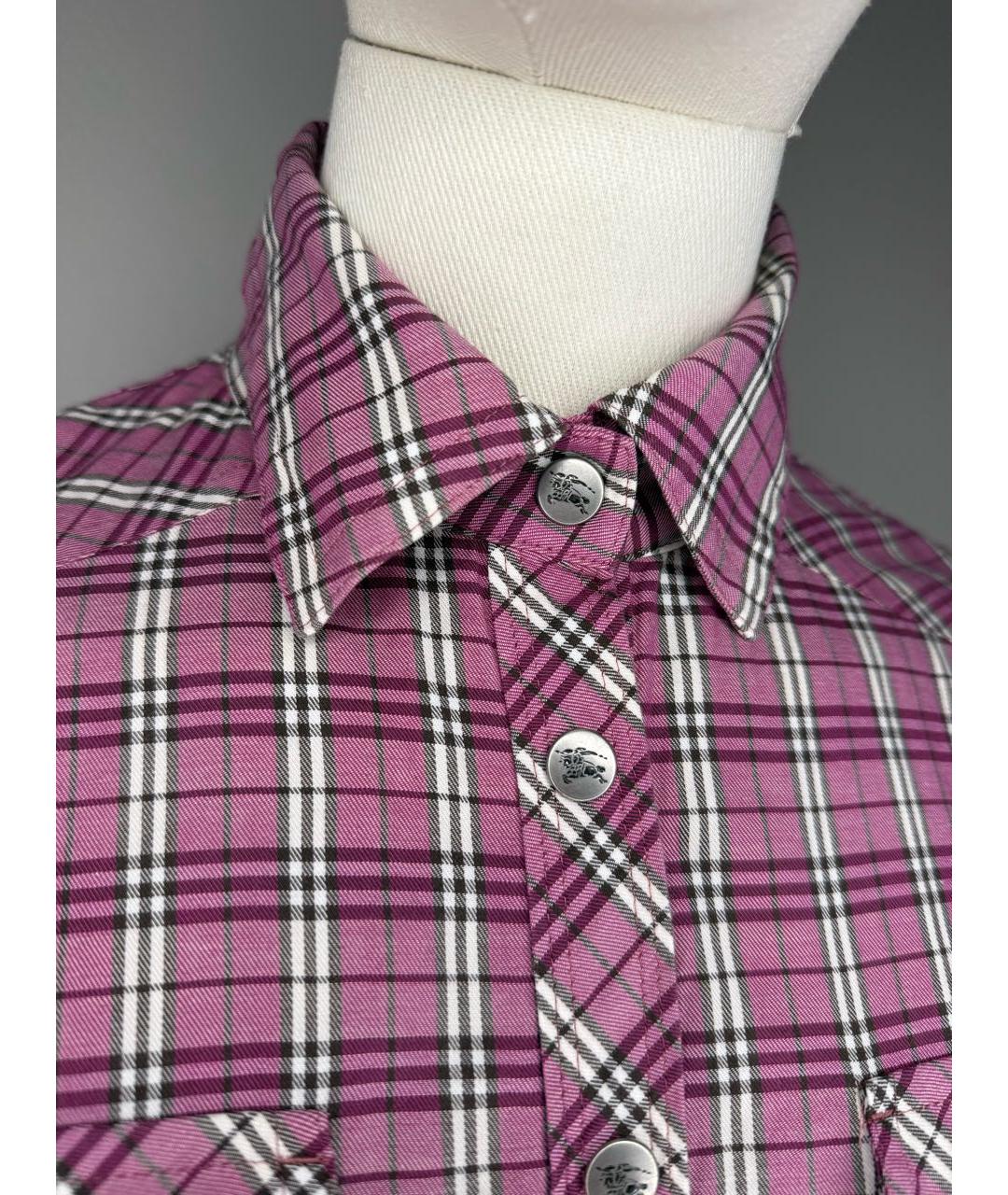 BURBERRY Мульти рубашка, фото 5