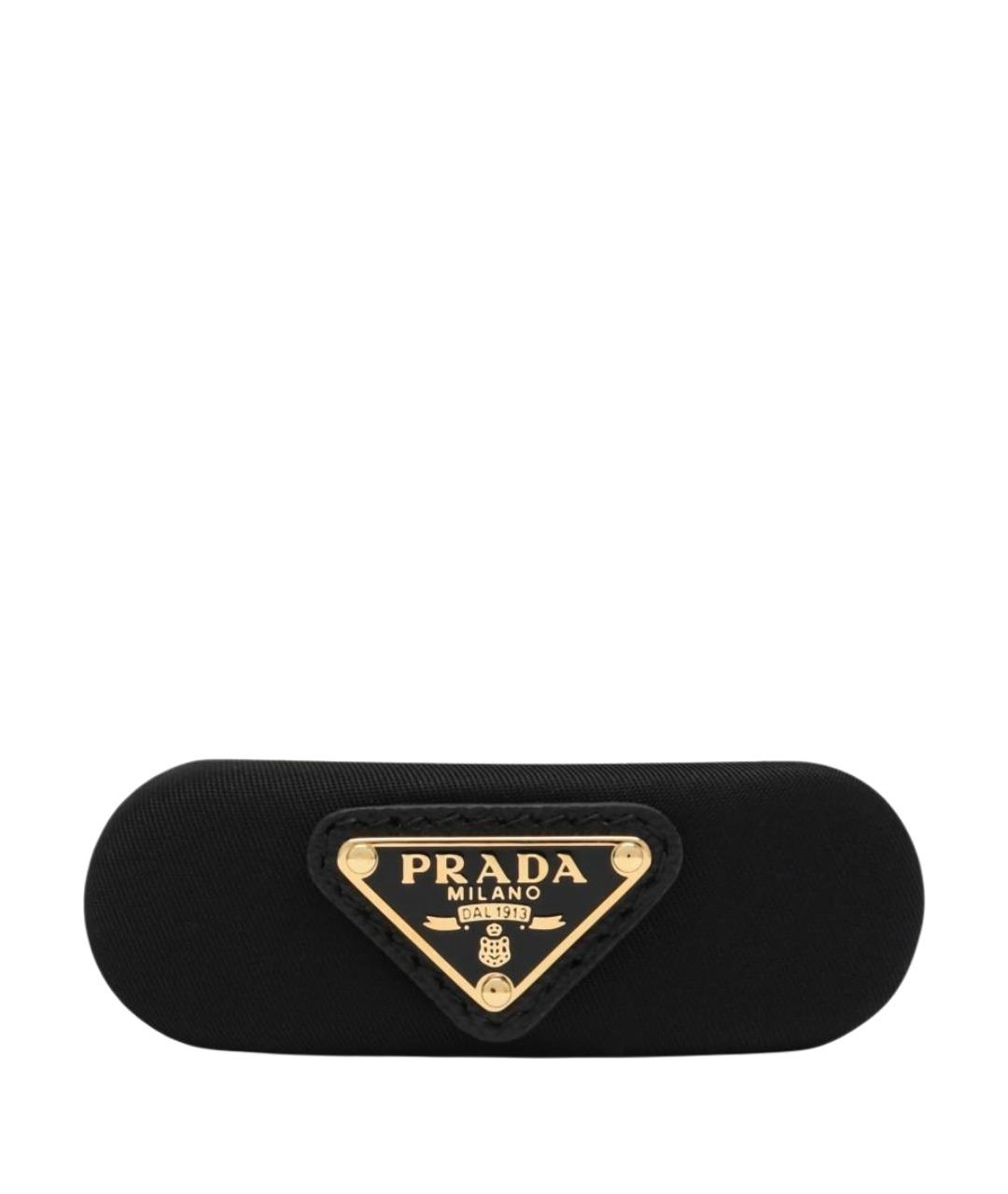PRADA Черная заколка, фото 1