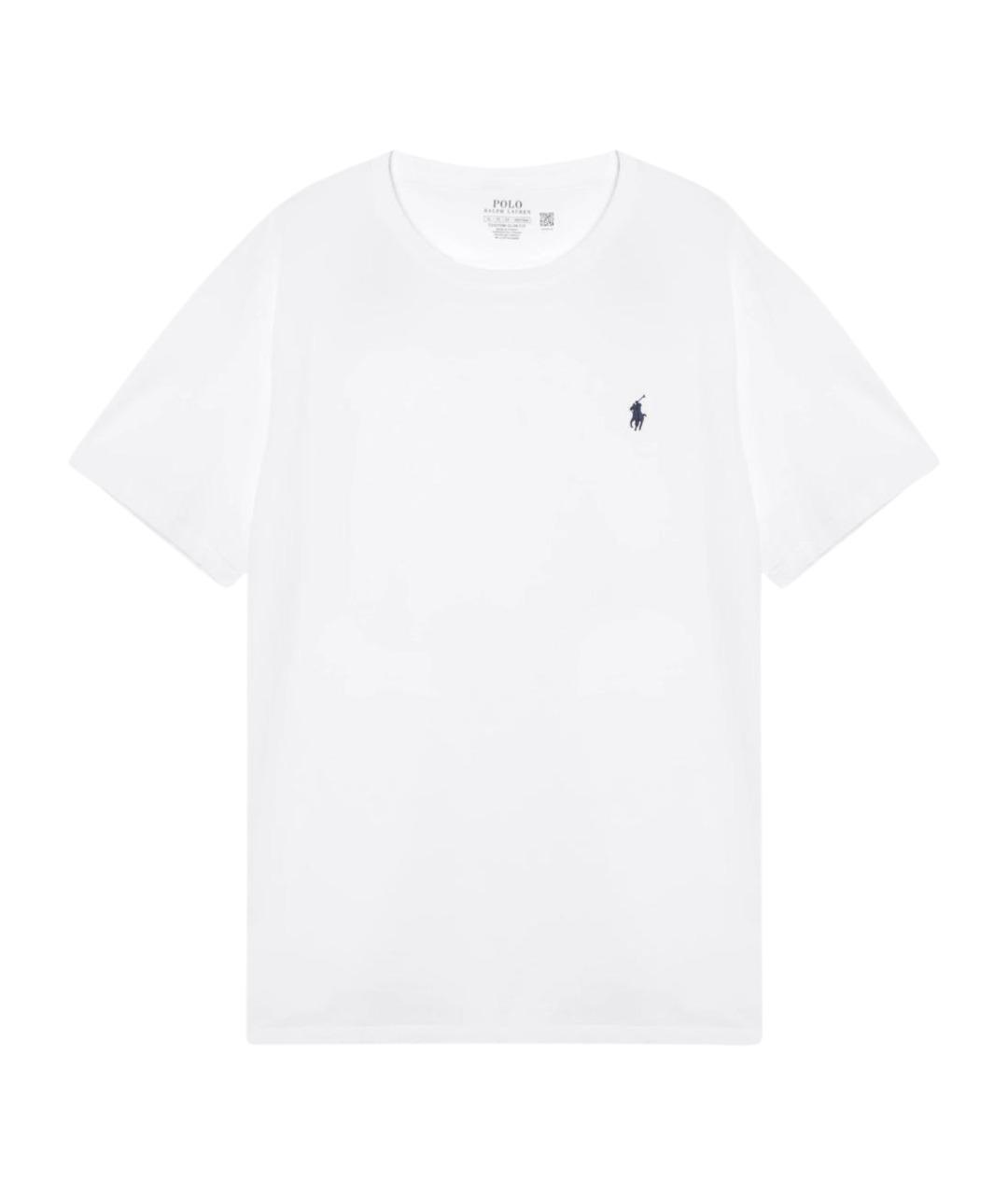 POLO RALPH LAUREN Белая хлопковая футболка, фото 1