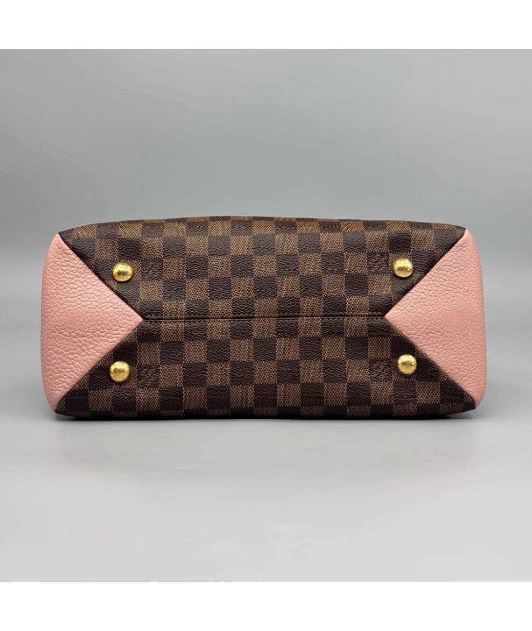 LOUIS VUITTON Коричневая сумка с короткими ручками, фото 3