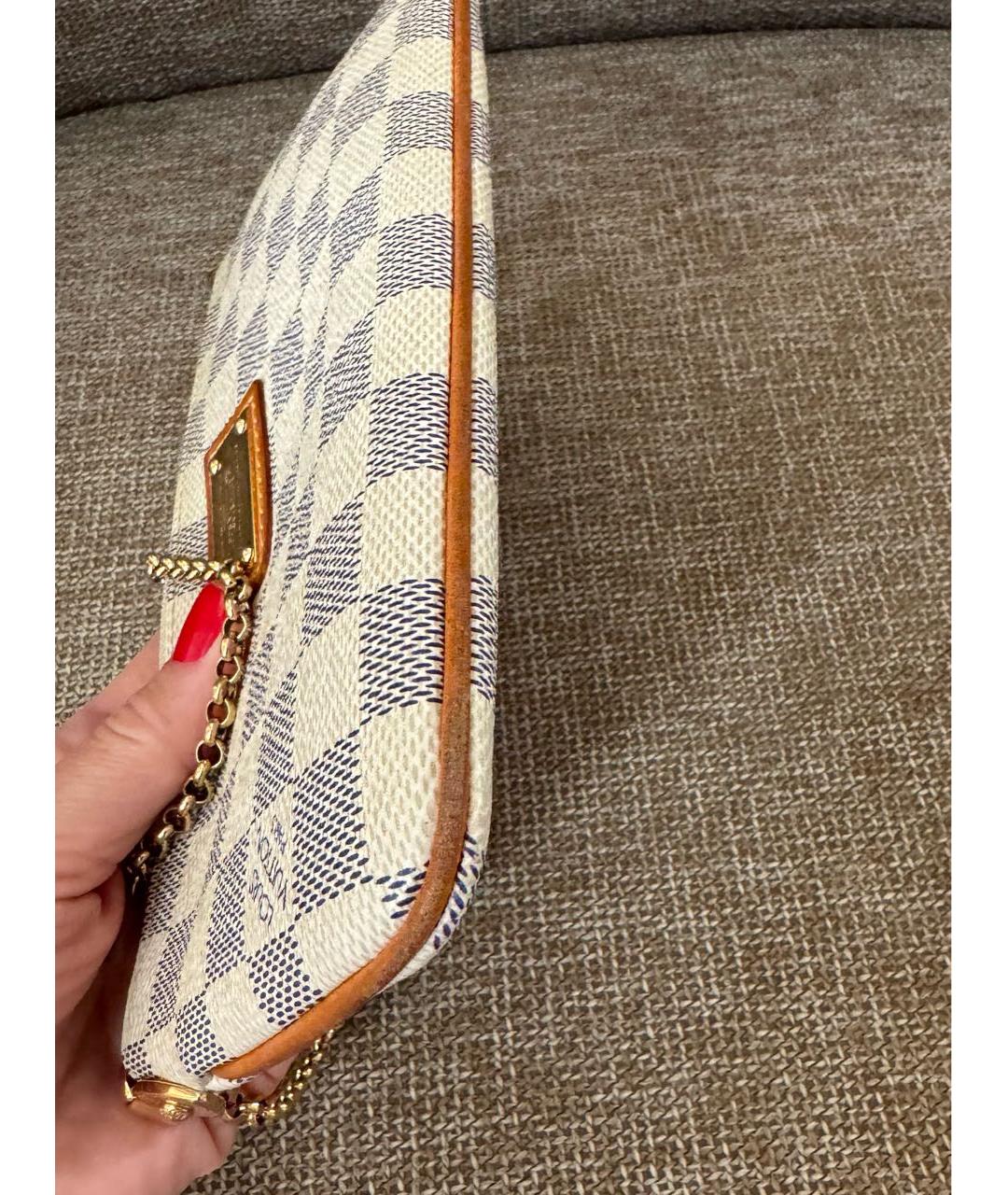 LOUIS VUITTON Бежевый кошелек, фото 6