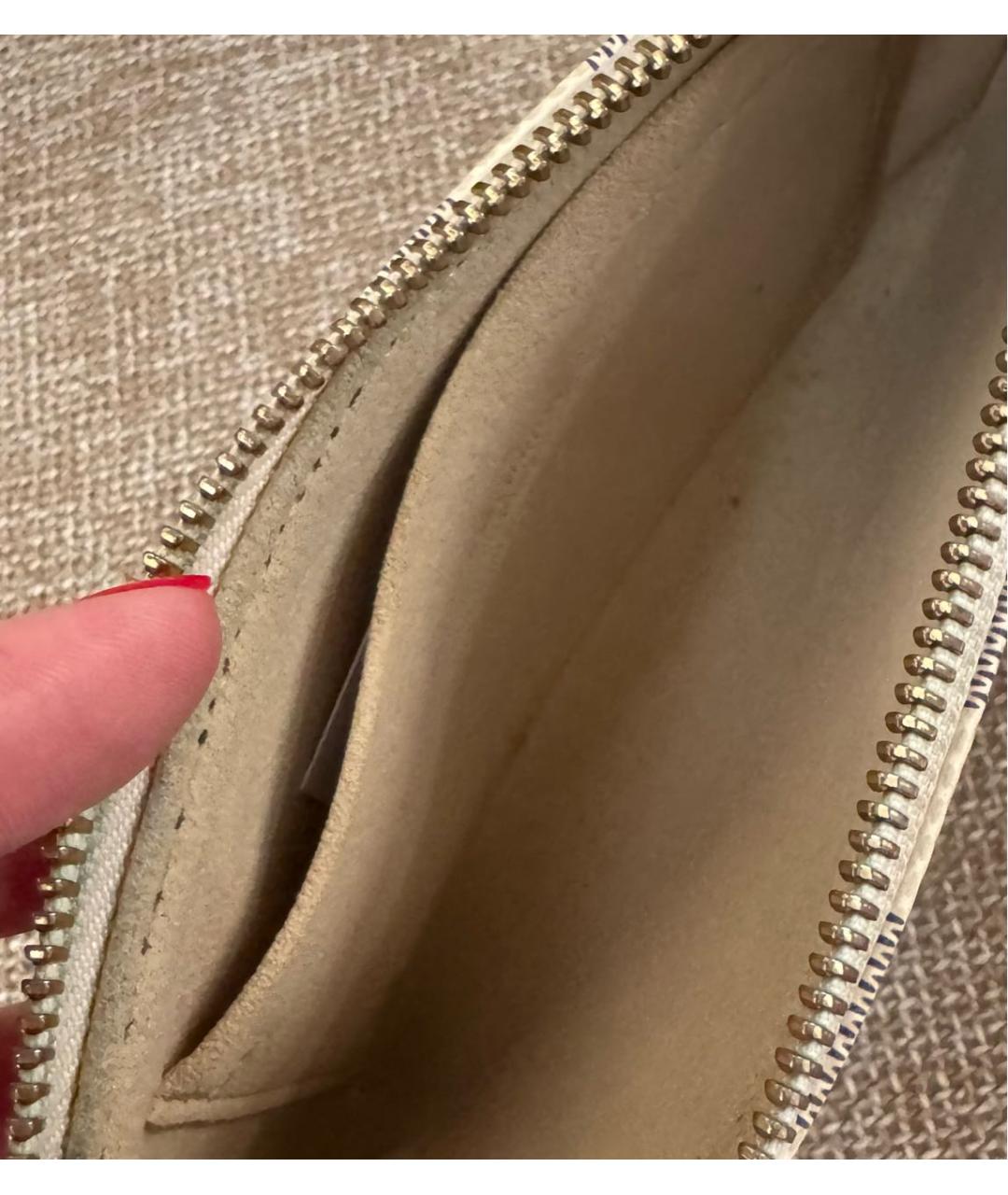 LOUIS VUITTON Бежевый кошелек, фото 8