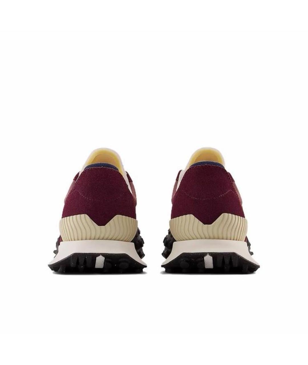 NEW BALANCE Бордовые замшевые низкие кроссовки / кеды, фото 4