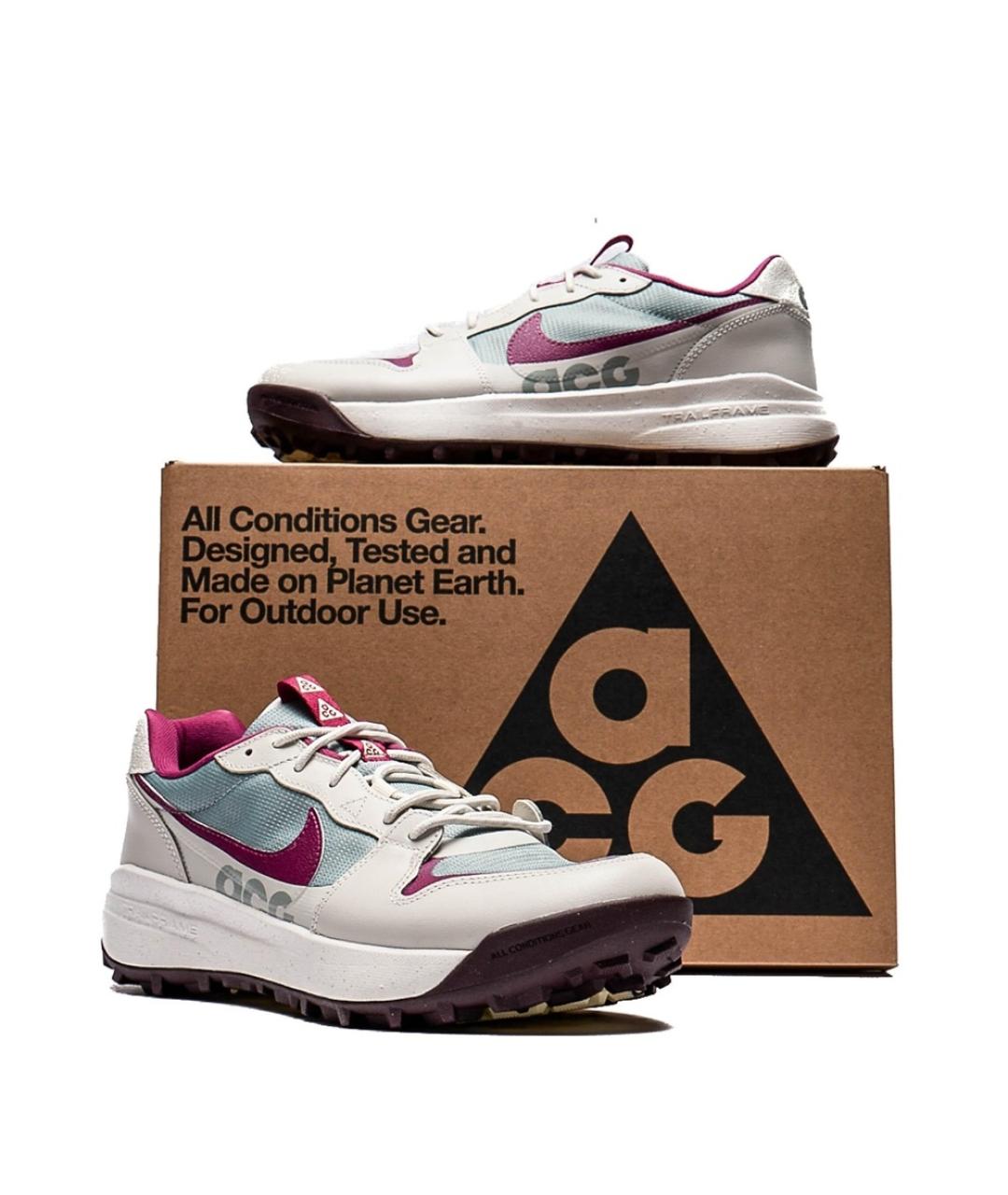 NIKE ACG Бежевые низкие кроссовки / кеды, фото 9