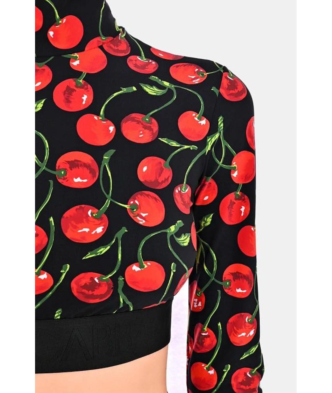 DOLCE&GABBANA Красная полиамидовая футболка, фото 5