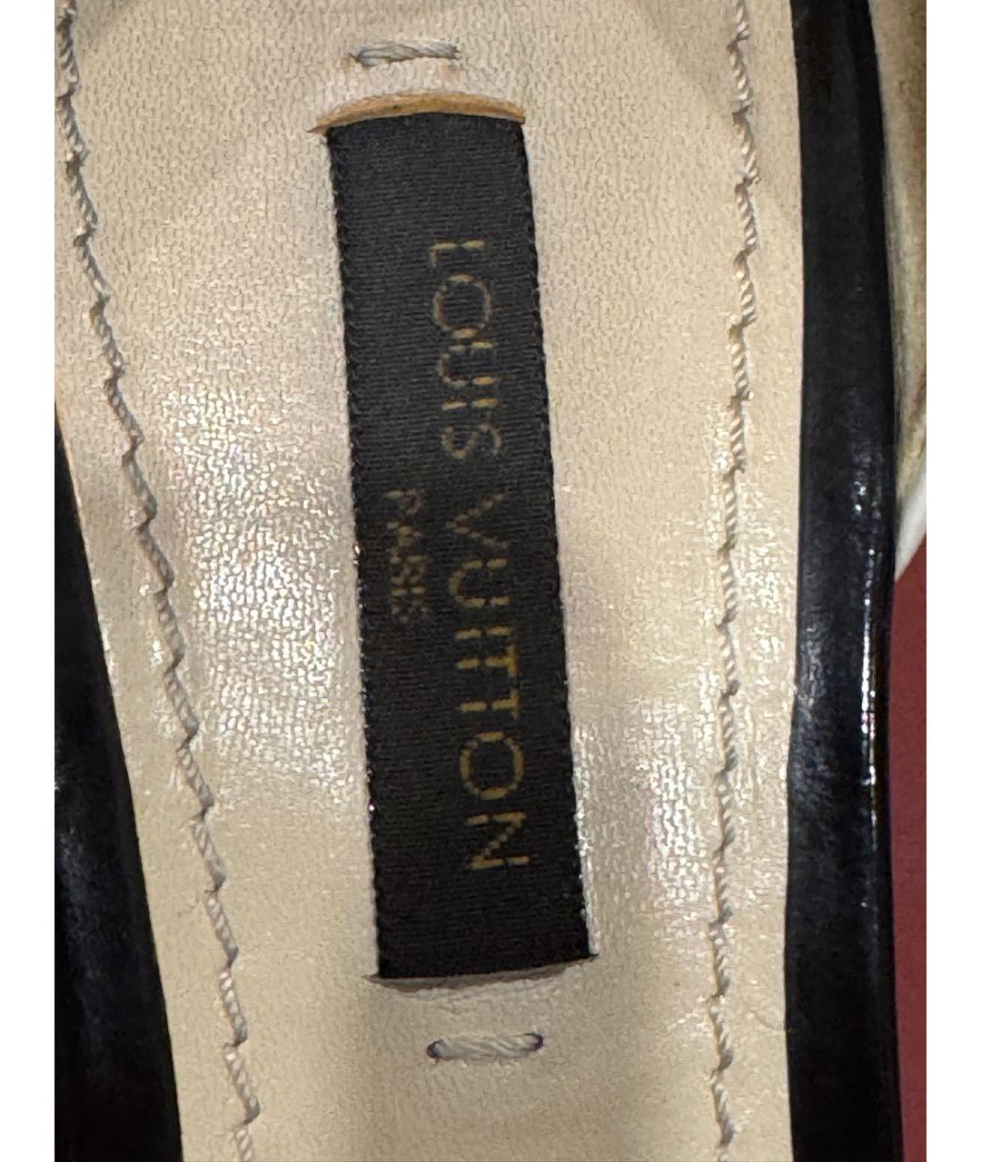 LOUIS VUITTON Кожаные туфли, фото 6