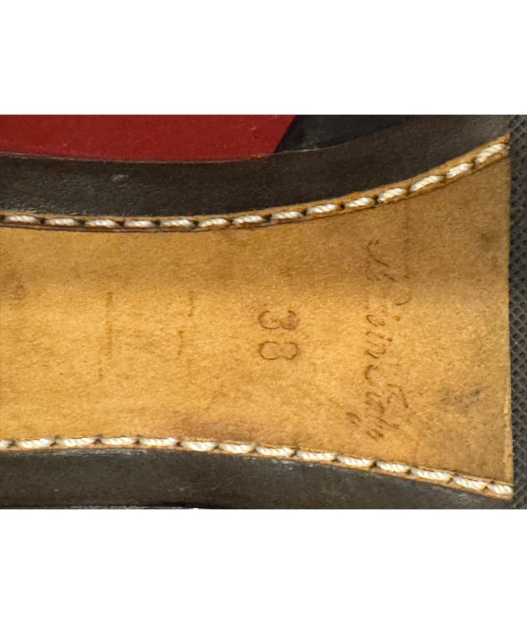 LOUIS VUITTON Кожаные туфли, фото 7