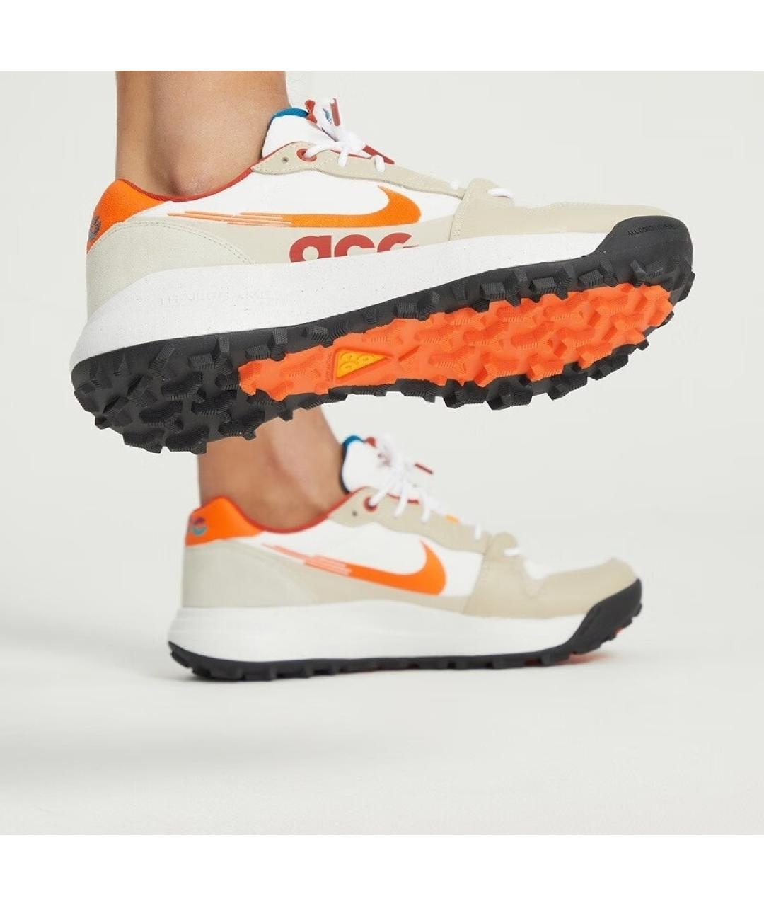 NIKE ACG Бежевые низкие кроссовки / кеды, фото 7