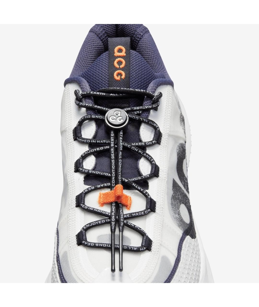 NIKE ACG Белые низкие кроссовки / кеды, фото 9