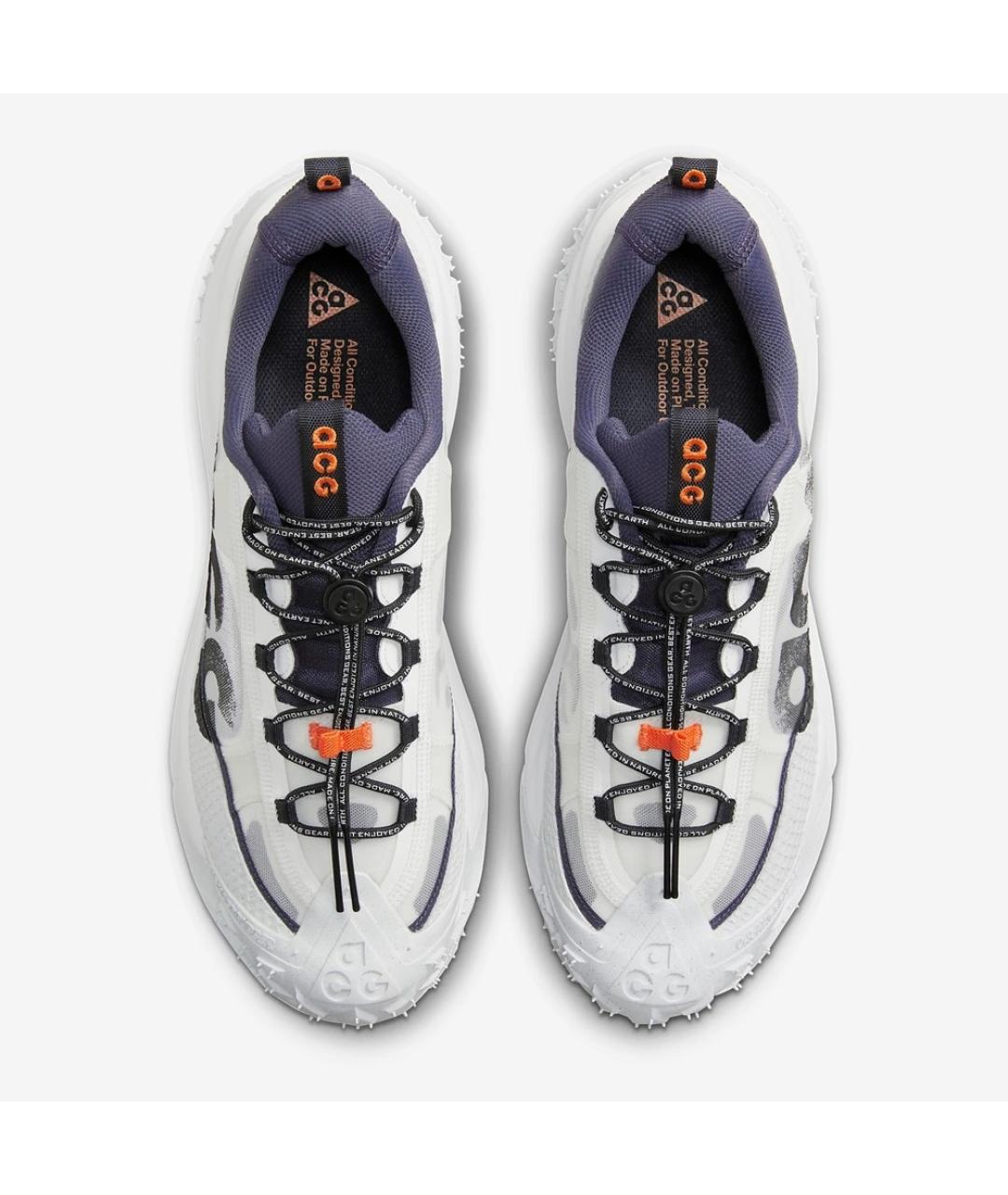 NIKE ACG Белые низкие кроссовки / кеды, фото 3