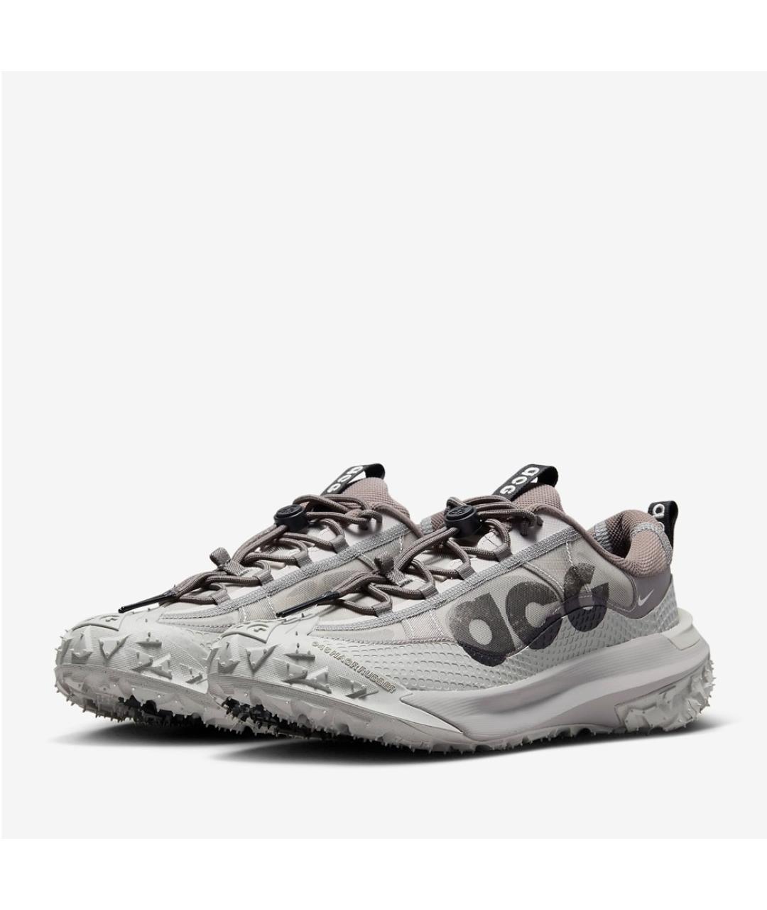 NIKE ACG Серые низкие кроссовки / кеды, фото 2