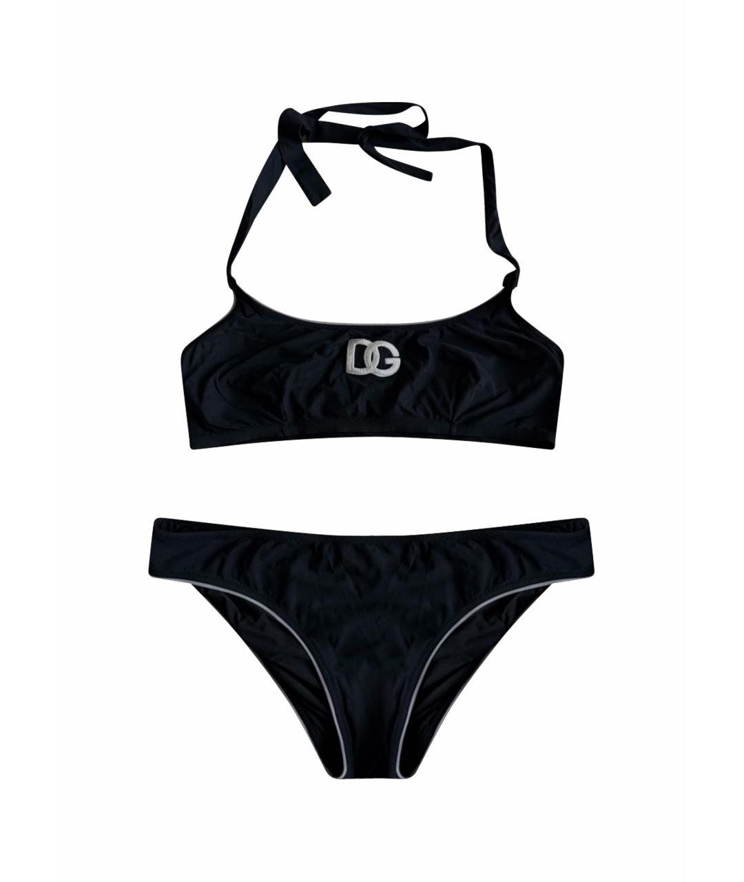 DOLCE&GABBANA Черный купальник, фото 1