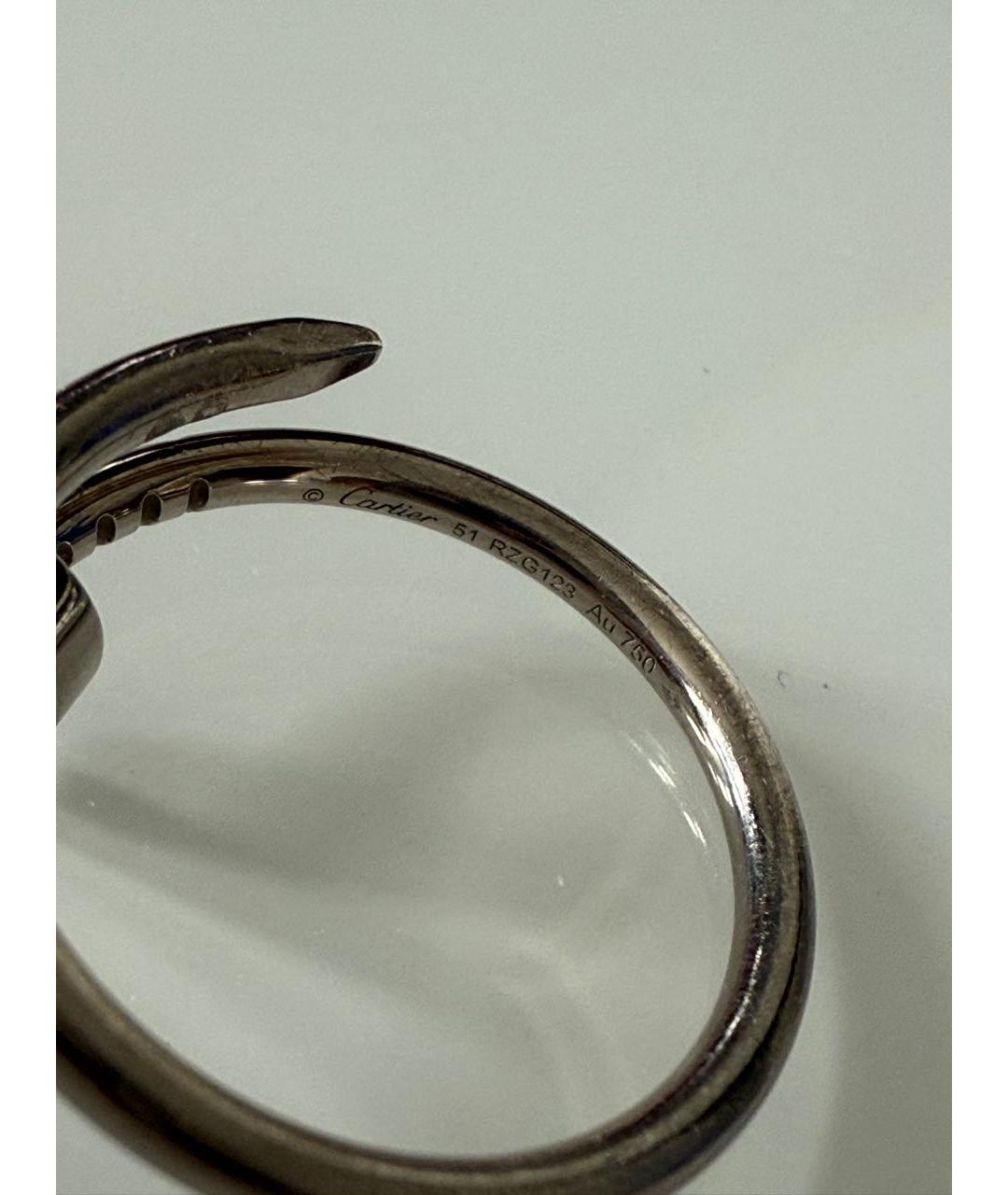 CARTIER Белое кольцо из белого золота, фото 3