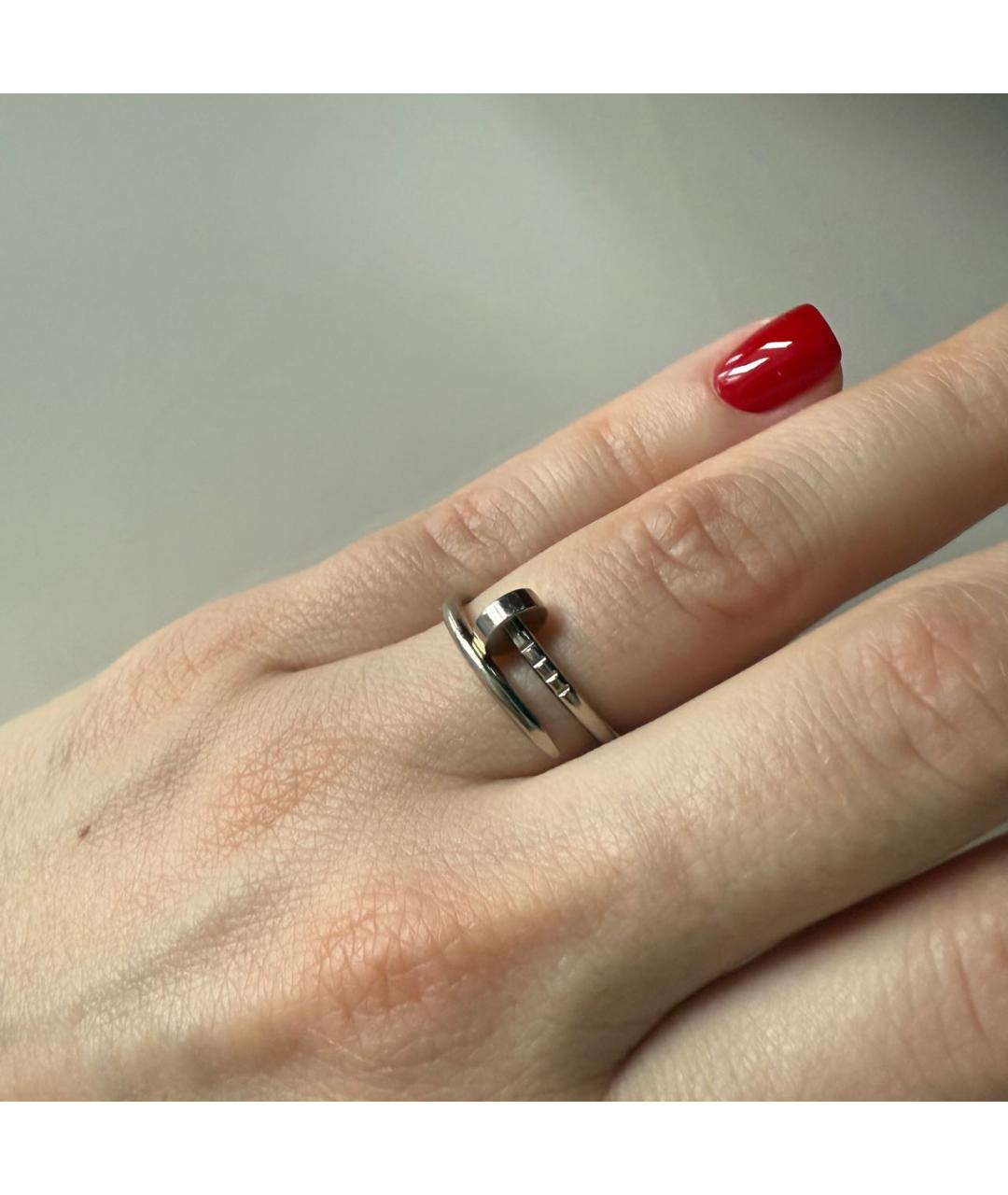CARTIER Белое кольцо из белого золота, фото 5
