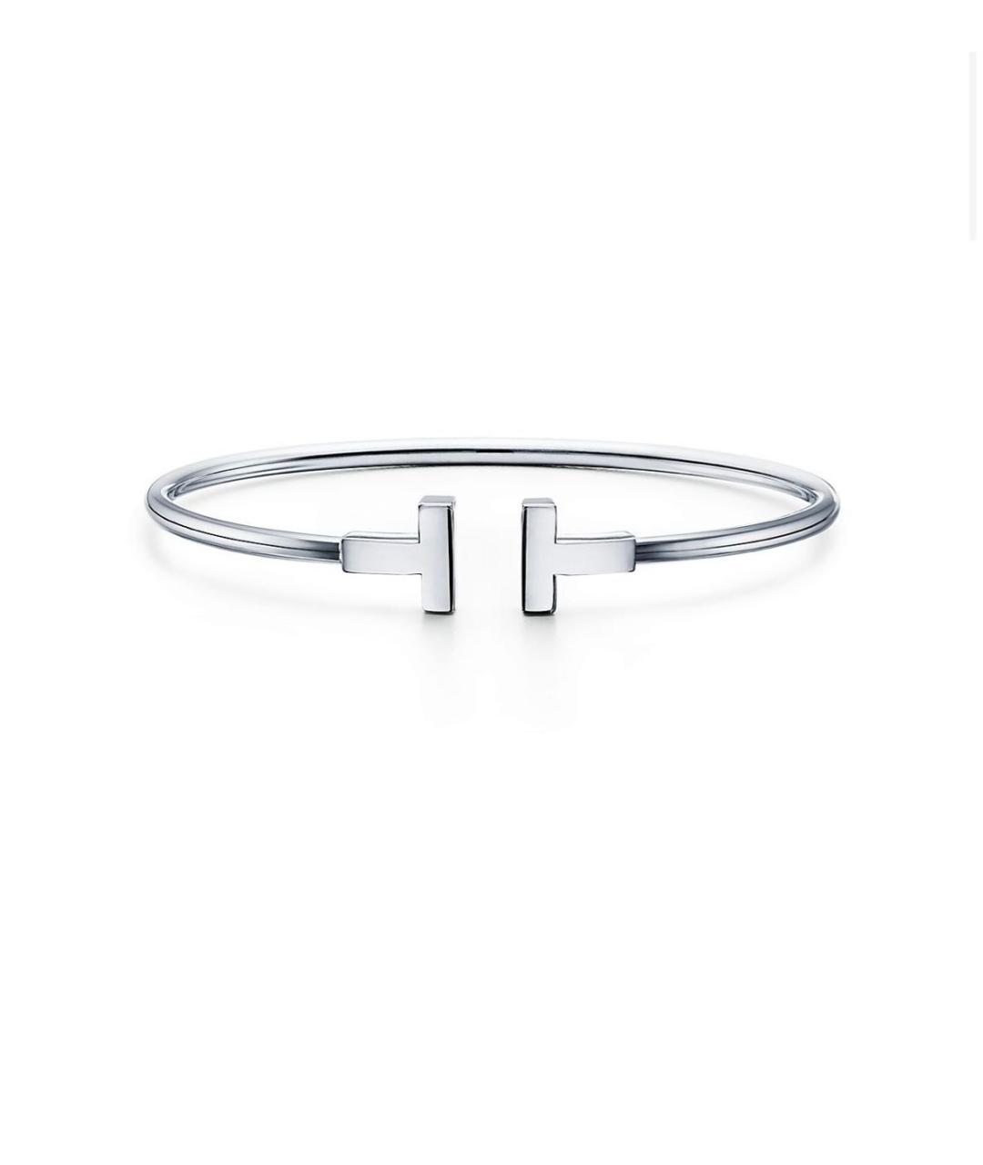 TIFFANY&CO Серебряный браслет из белого золота, фото 5