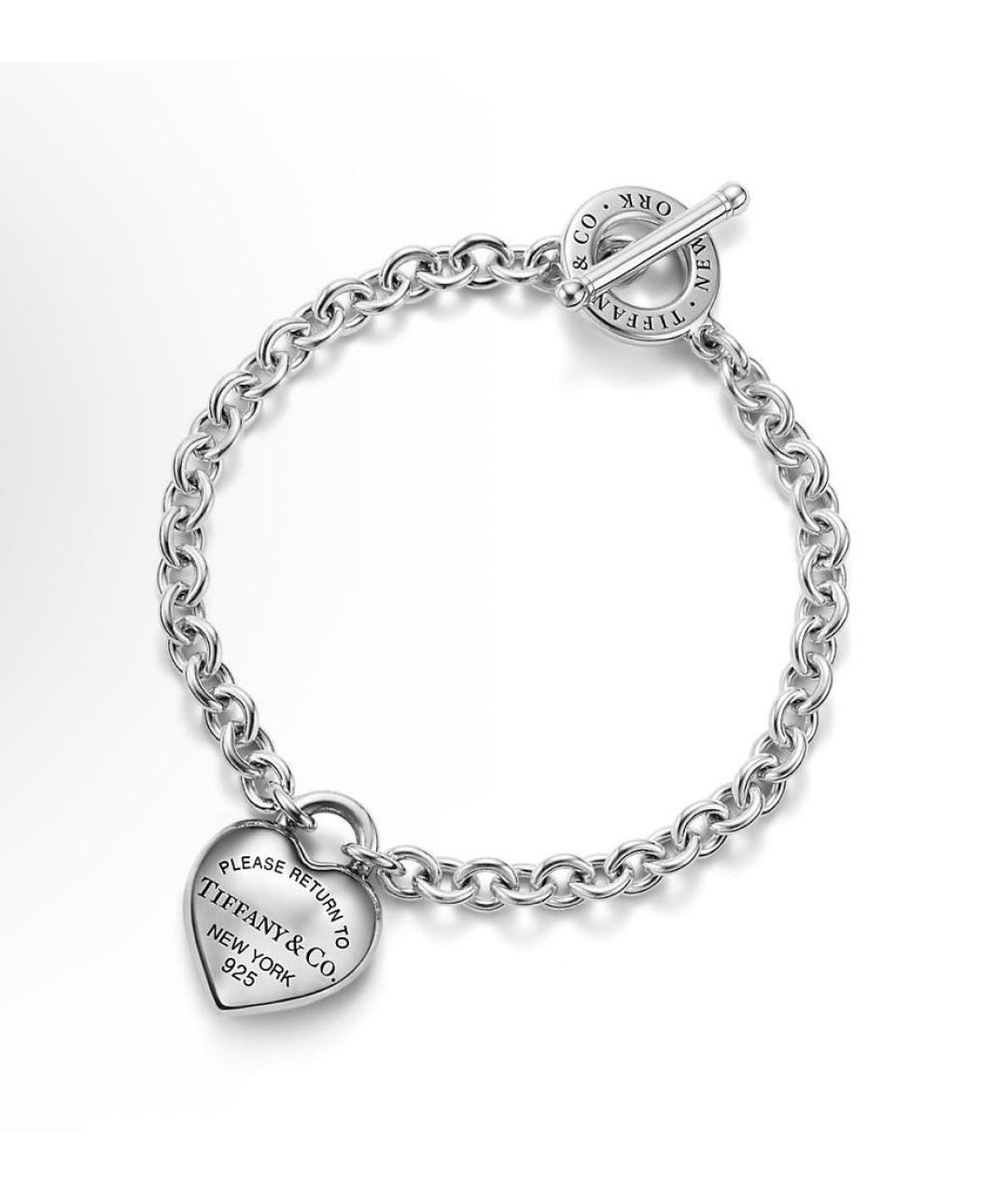 TIFFANY&CO Серебряный серебряный браслет, фото 3