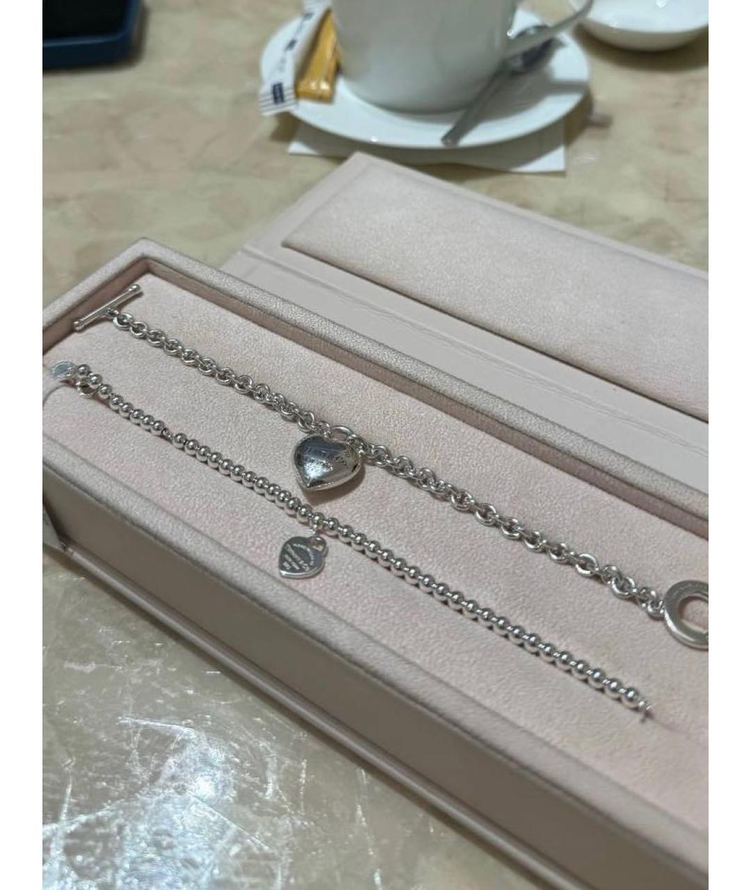 TIFFANY&CO Серебряный серебряный браслет, фото 2