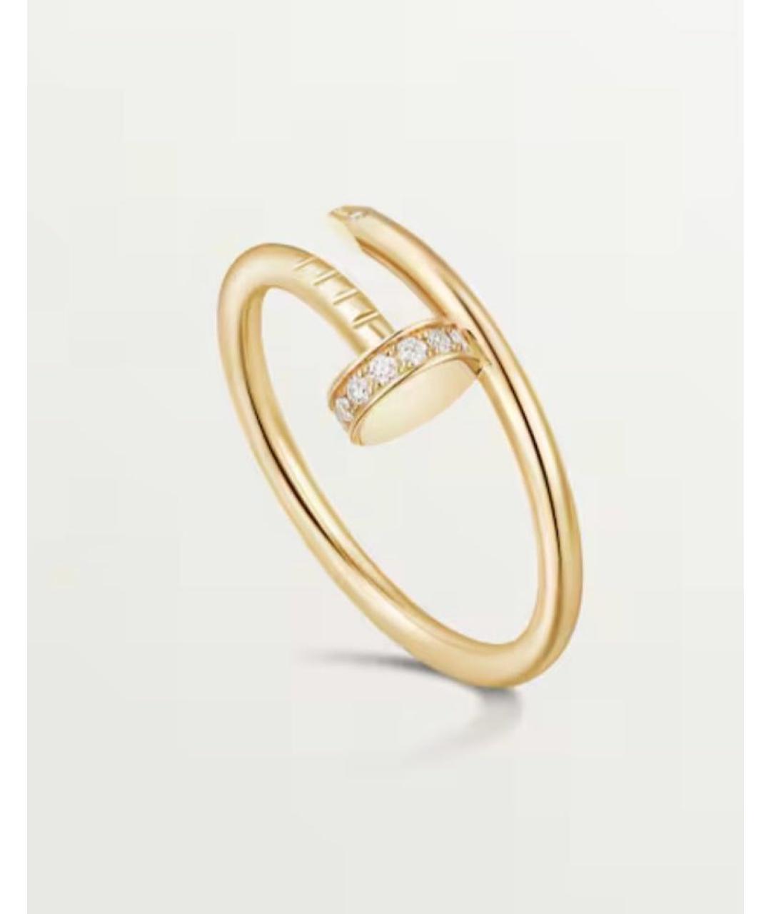 CARTIER Желтое кольцо из желтого золота, фото 4