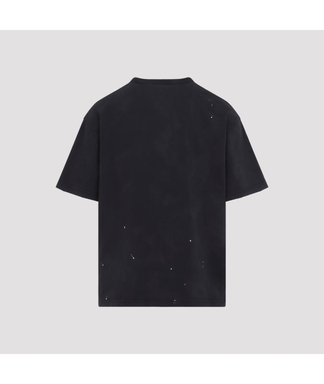 CARHARTT WIP Черная хлопковая футболка, фото 3