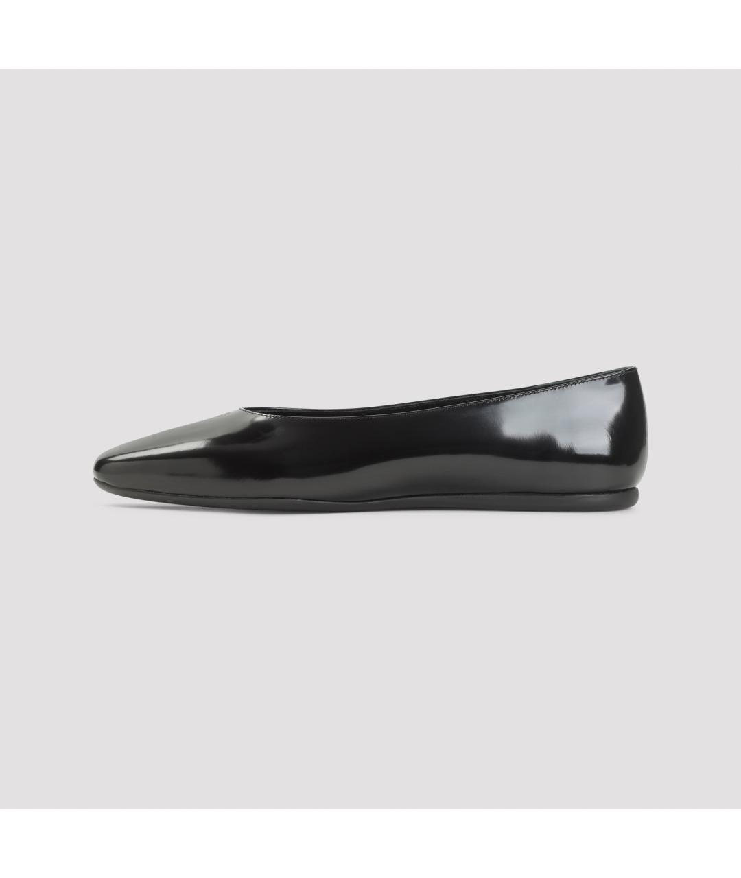 PRADA Черные балетки из лакированной кожи, фото 3