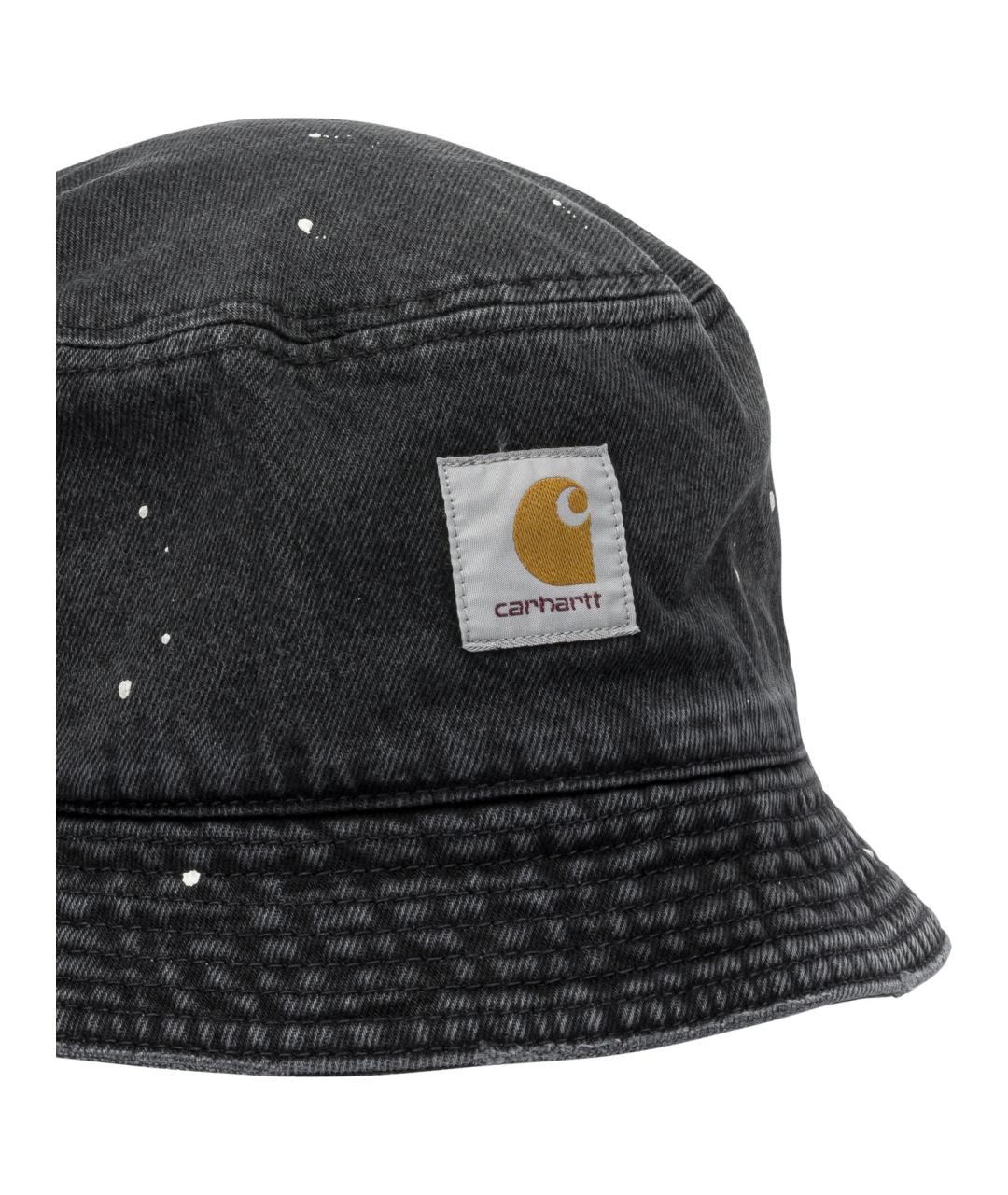 CARHARTT WIP Черная хлопковая шляпа, фото 4