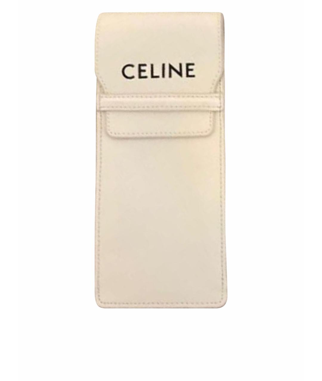 CELINE Белая сумка через плечо, фото 1
