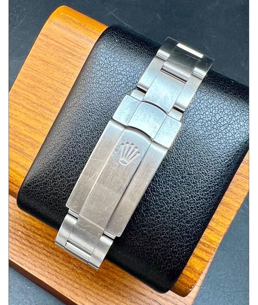 ROLEX Белые металлические часы, фото 6