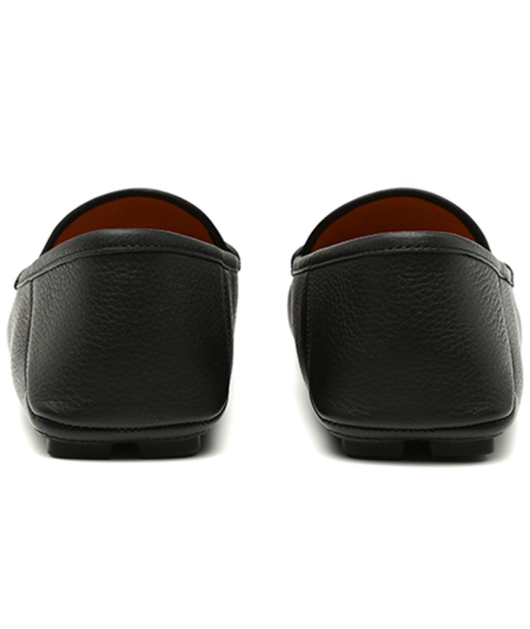 GUCCI Черные кожаные лоферы, фото 5
