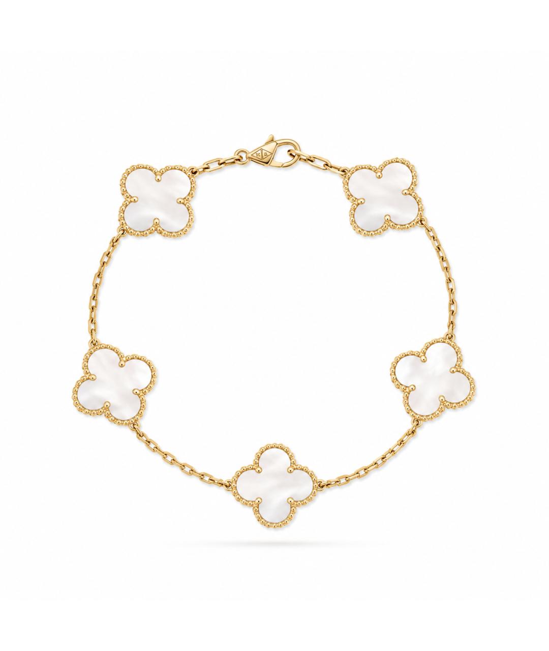 VAN CLEEF & ARPELS Желтый браслет из желтого золота, фото 5