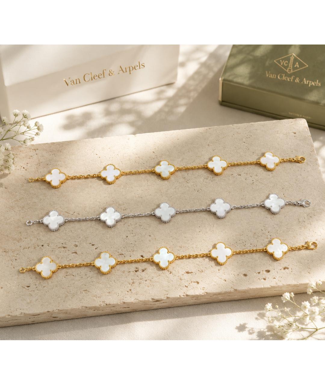 VAN CLEEF & ARPELS Желтый браслет из желтого золота, фото 3