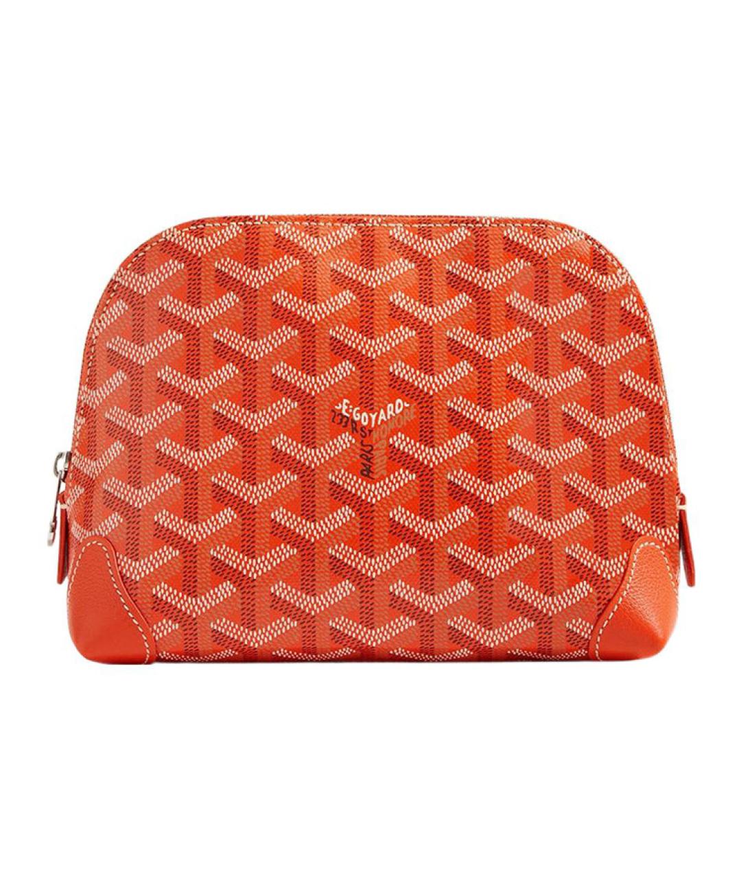 GOYARD Оранжевая косметичка, фото 1