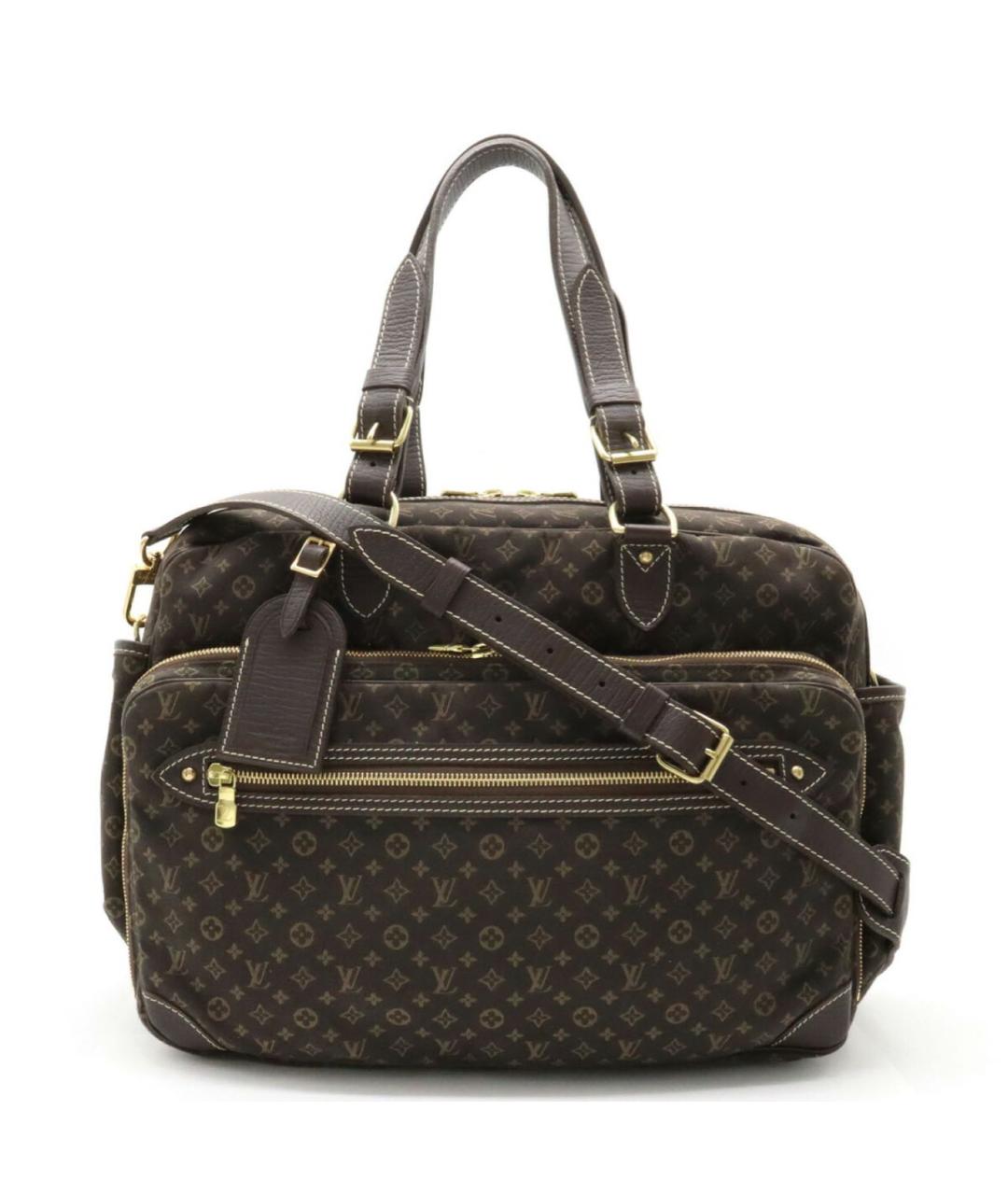 LOUIS VUITTON Коричневая деним сумка через плечо, фото 7