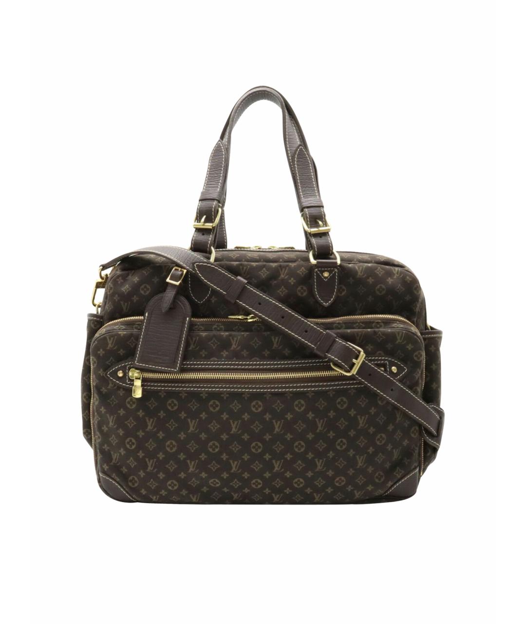 LOUIS VUITTON Коричневая деним сумка через плечо, фото 1